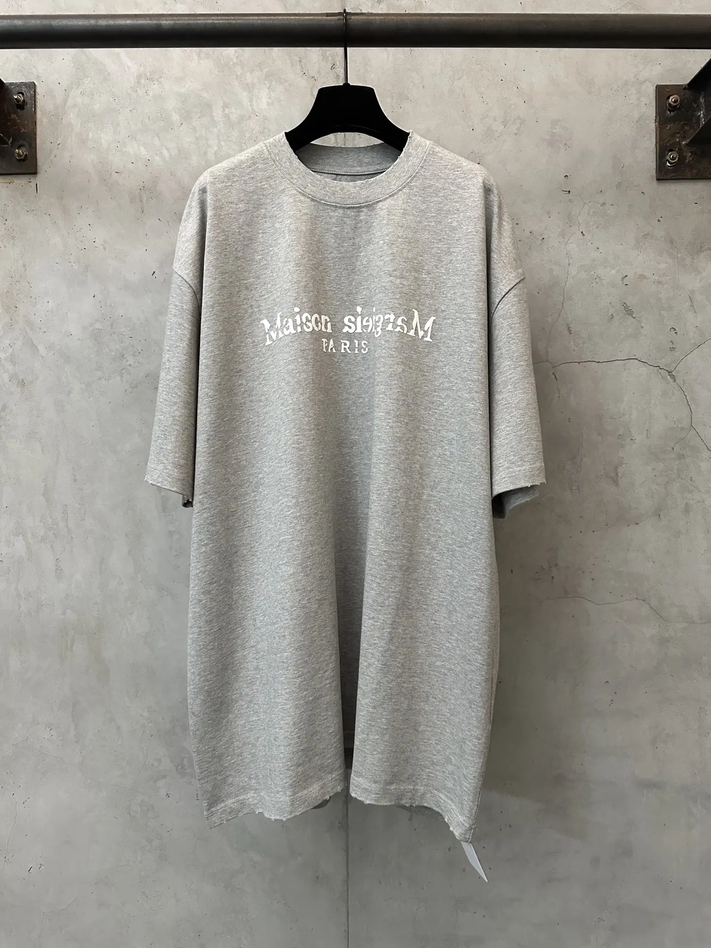 Logo Print Heavyweight Cotton T-Shirt D22012338