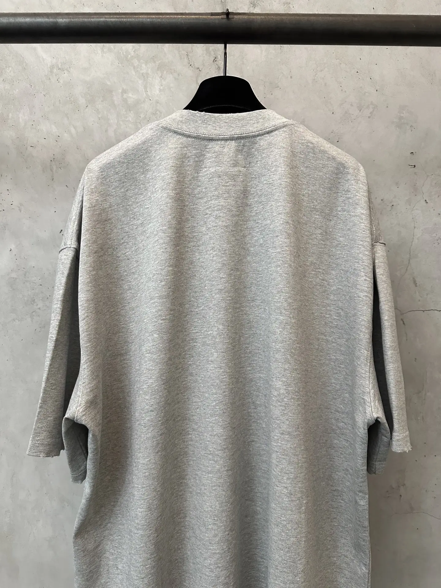 Logo Print Heavyweight Cotton T-Shirt D22012338 — view 5