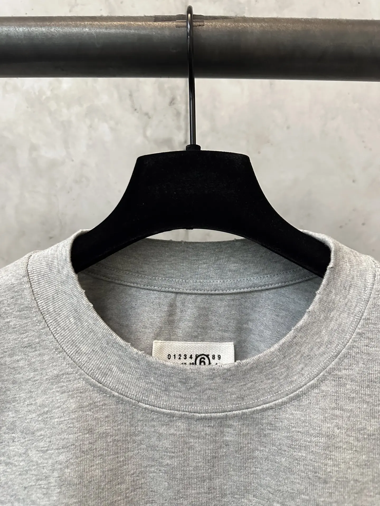 Logo Print Heavyweight Cotton T-Shirt D22012338 — view 7