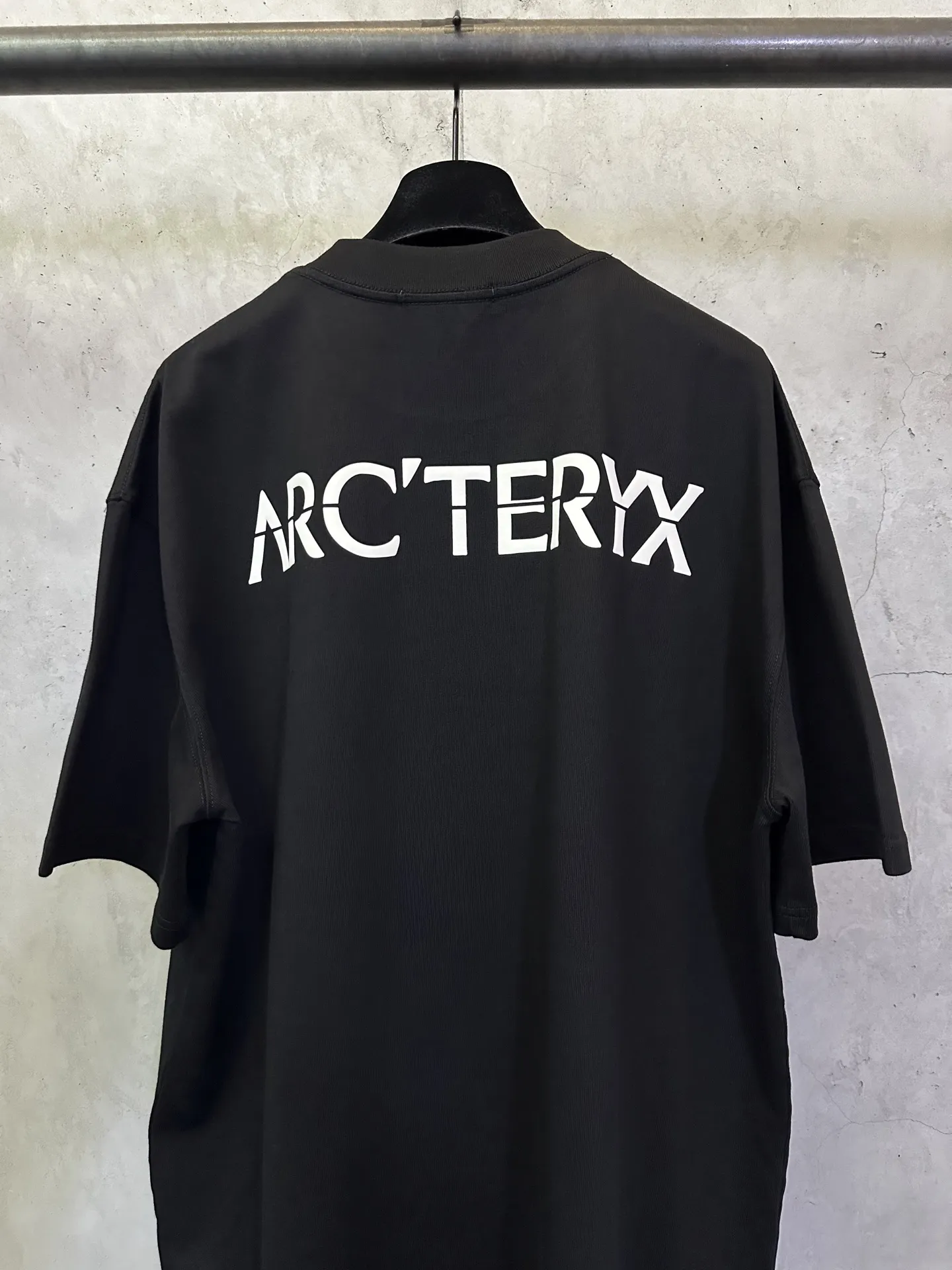 Logo Print Heavyweight Cotton T-Shirt D22012749 — view 5