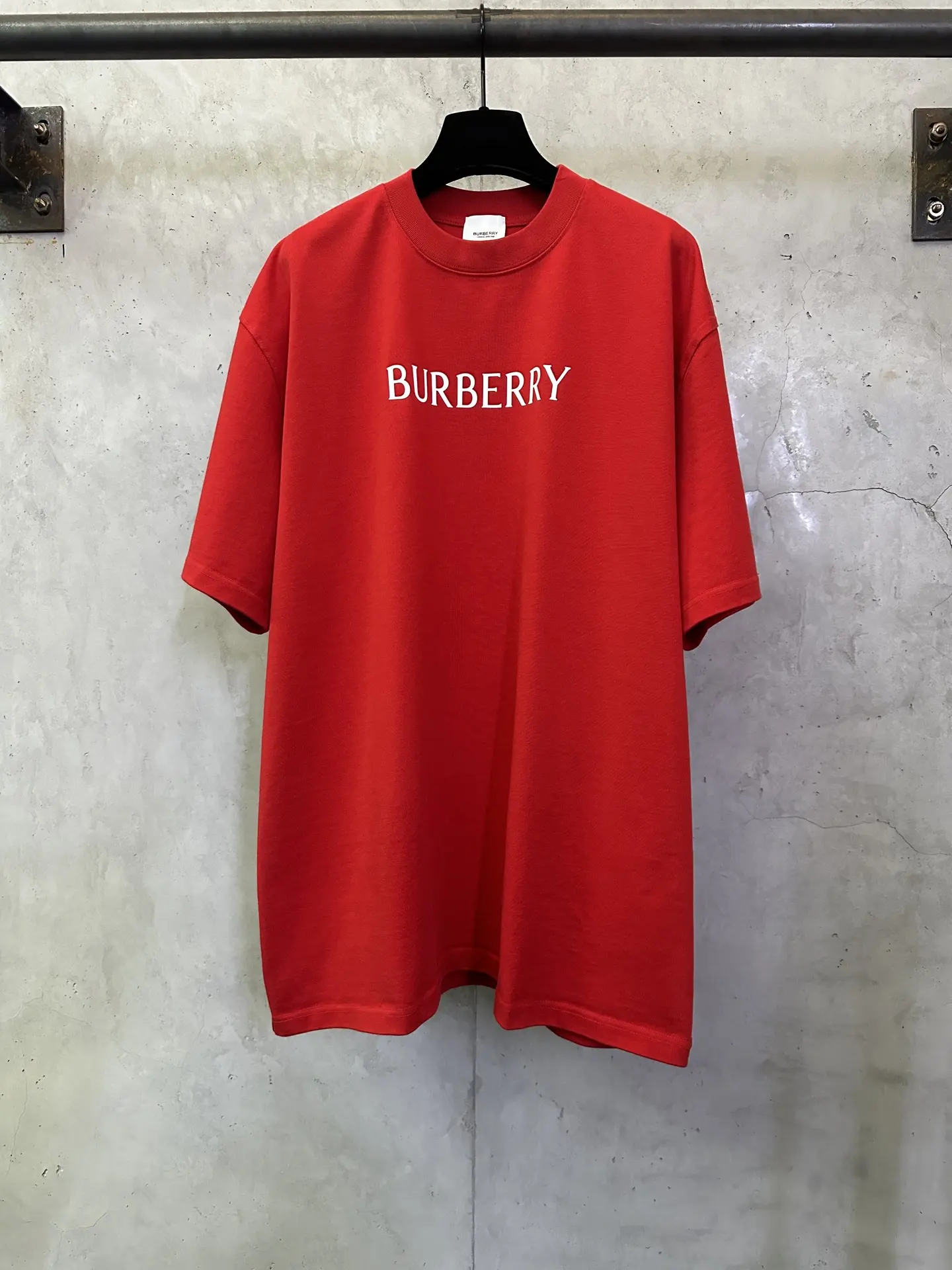 Logo Embroidered Heavyweight Cotton T-Shirt D22015691