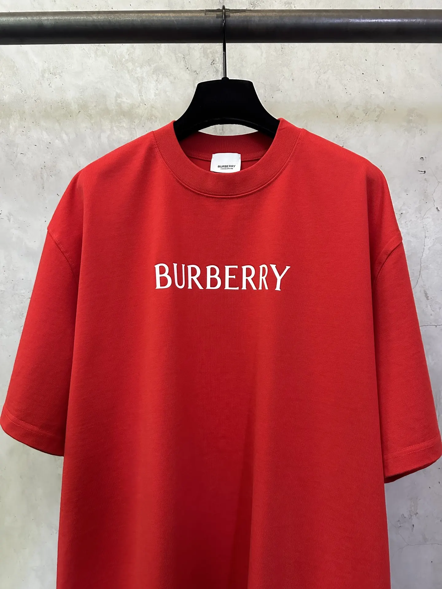 Logo Embroidered Heavyweight Cotton T-Shirt D22015691 — view 3