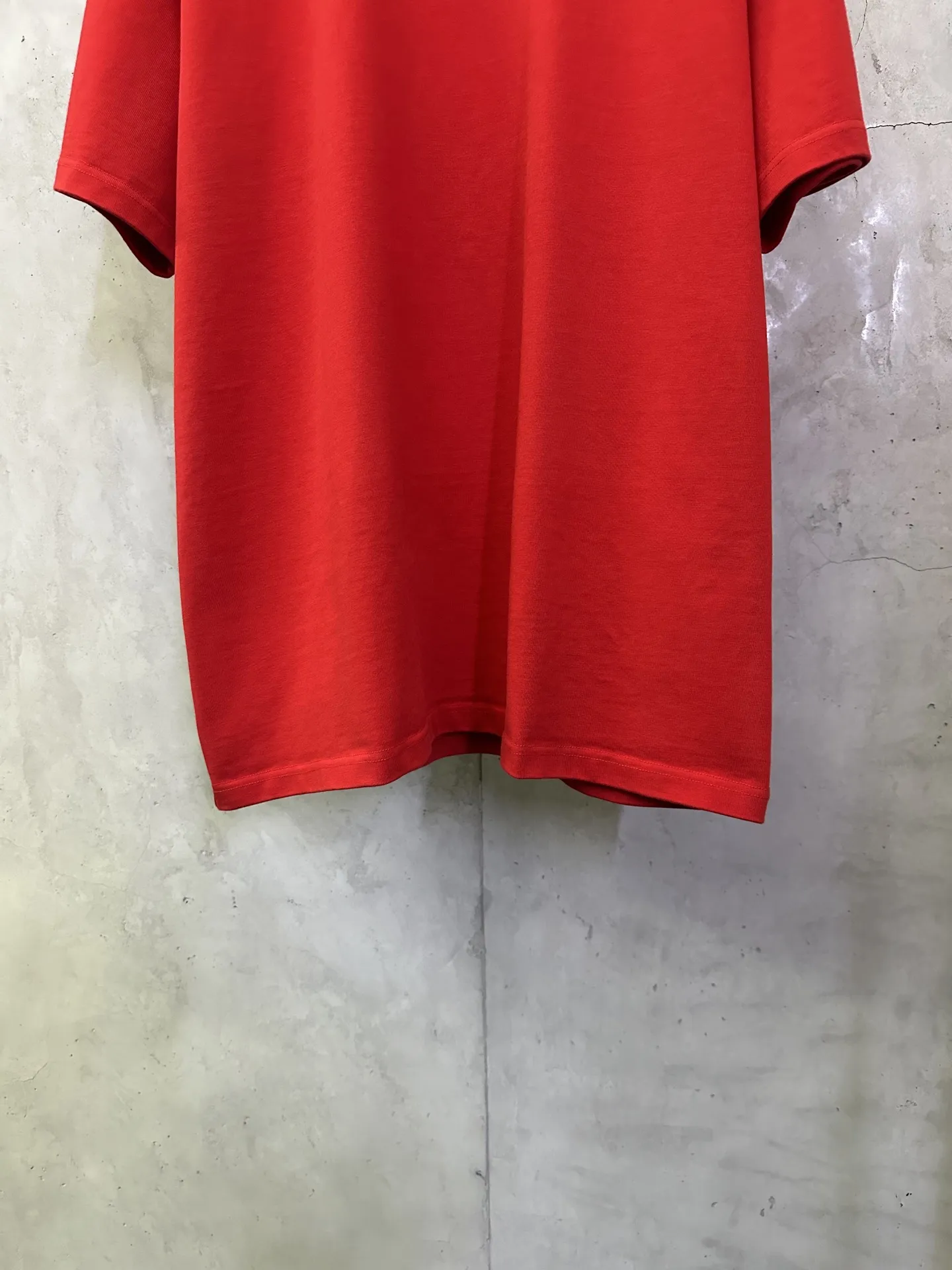 Logo Embroidered Heavyweight Cotton T-Shirt D22015691 — view 4