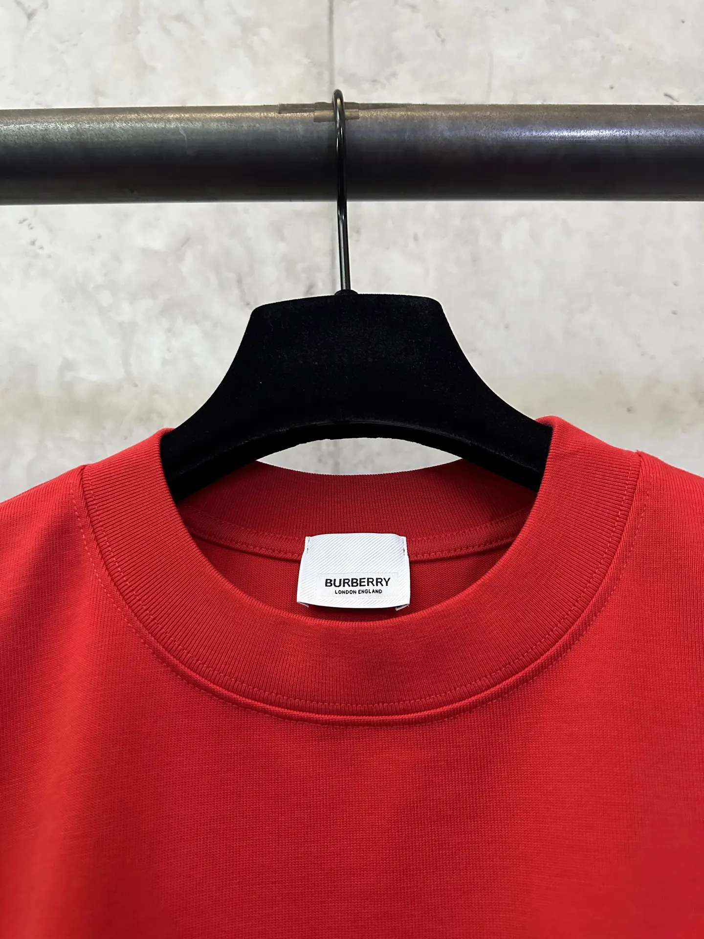 Logo Embroidered Heavyweight Cotton T-Shirt D22015691 — view 7
