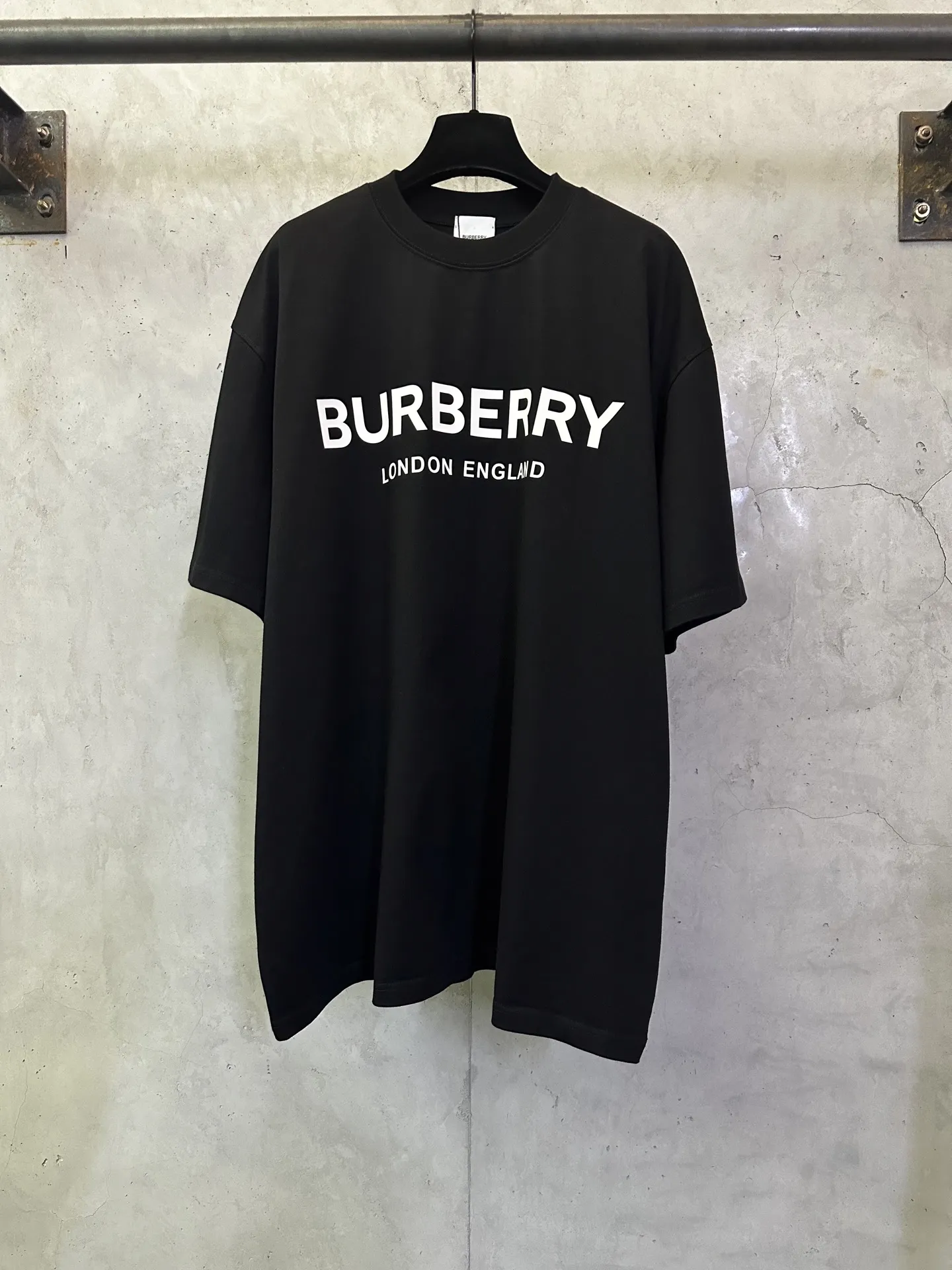 Logo Print Heavyweight Cotton T-Shirt D22012868