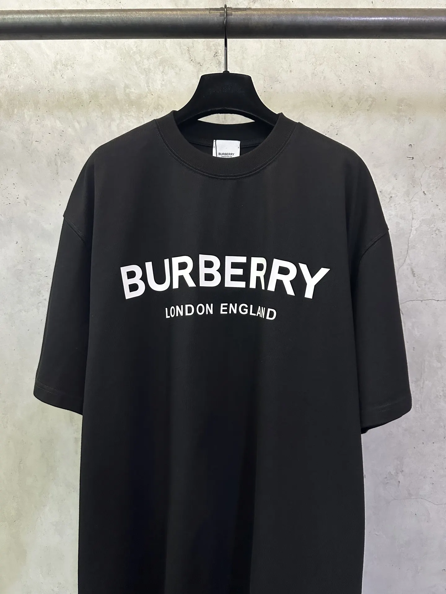 Logo Print Heavyweight Cotton T-Shirt D22012868 — view 3