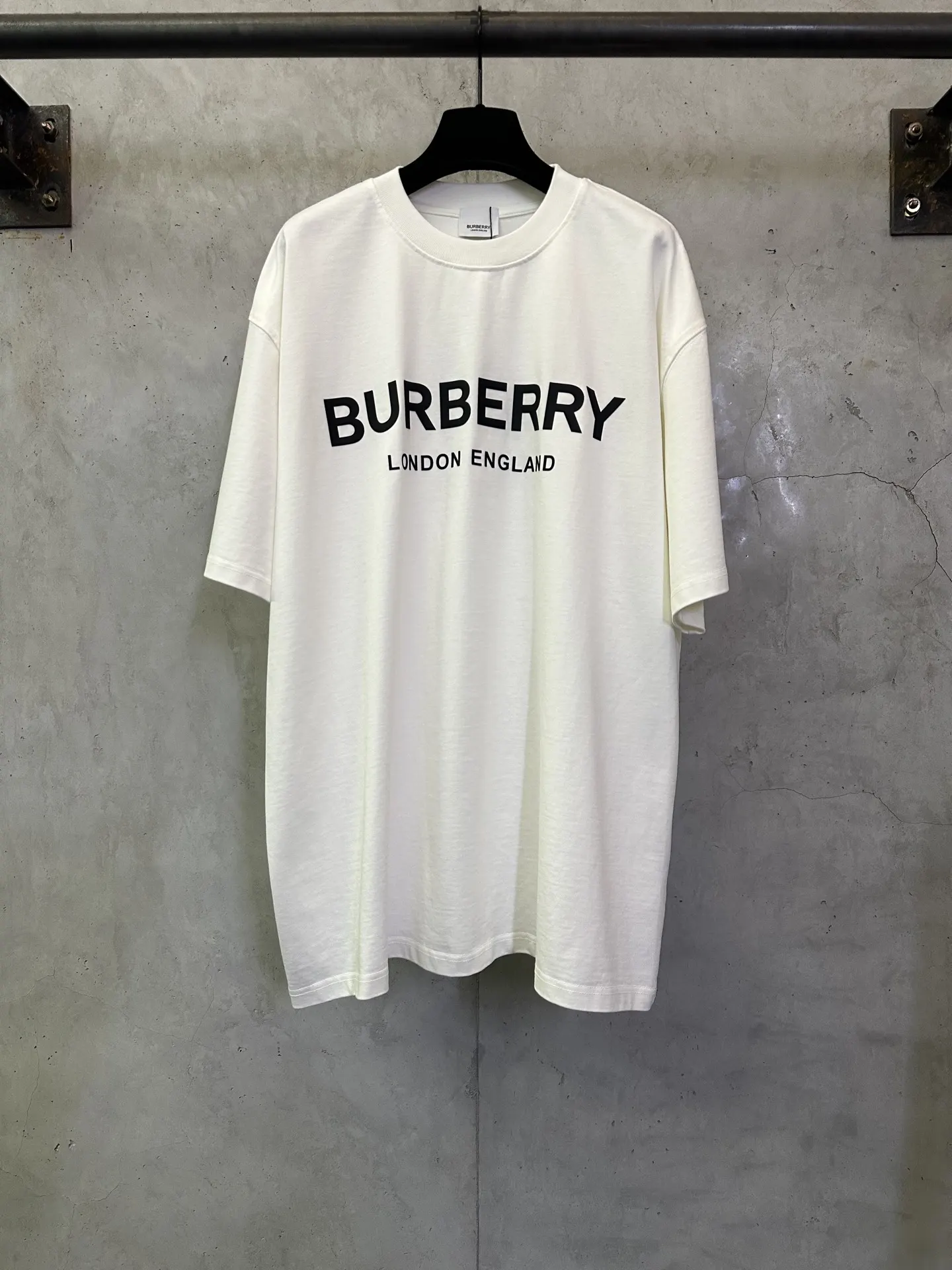 Logo Print Heavyweight Cotton T-Shirt D22012867