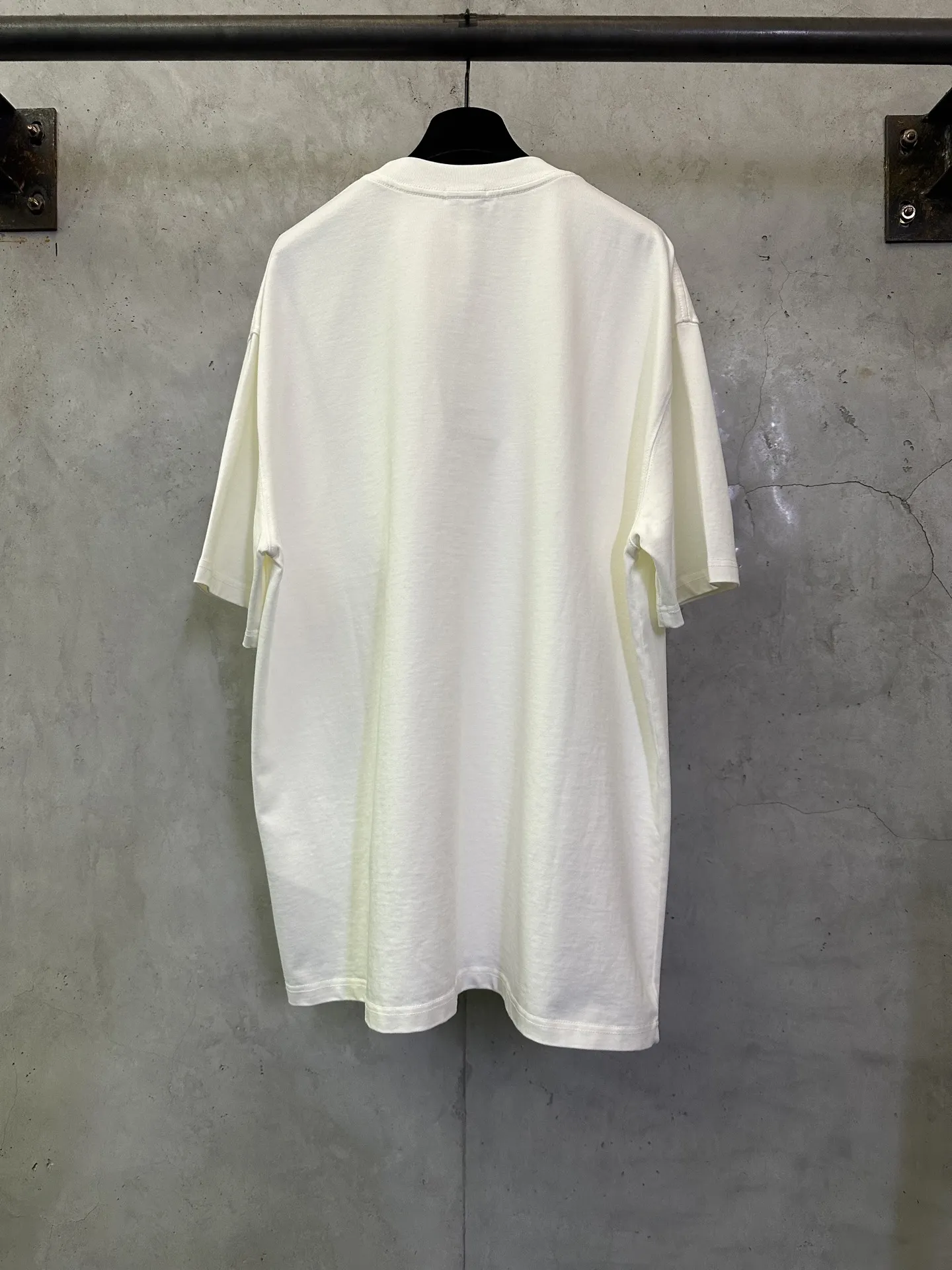 Logo Print Heavyweight Cotton T-Shirt D22012867 — view 2