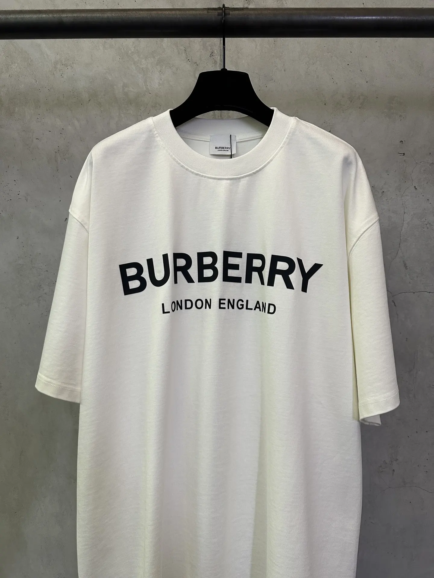 Logo Print Heavyweight Cotton T-Shirt D22012867 — view 3