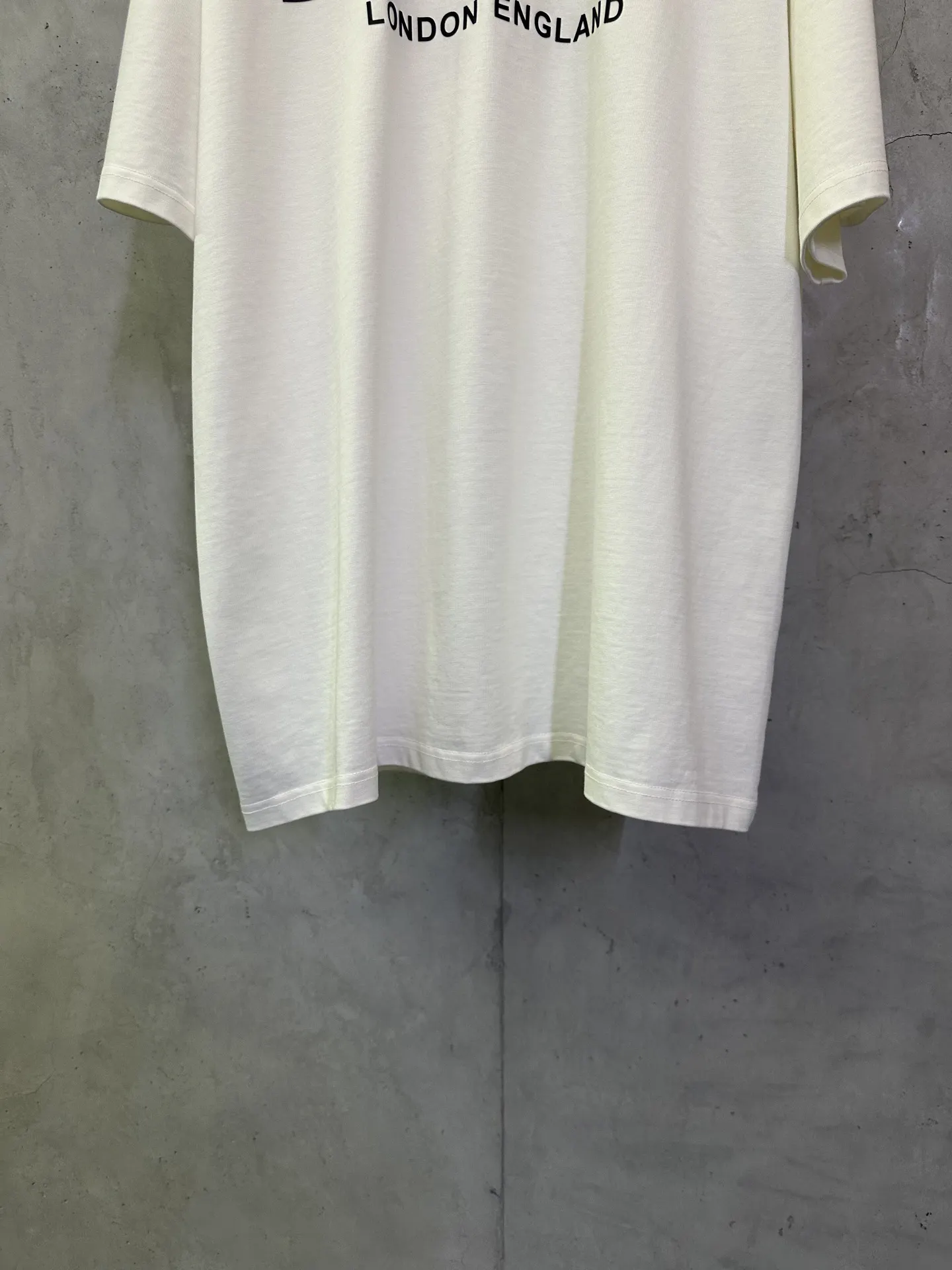 Logo Print Heavyweight Cotton T-Shirt D22012867 — view 4