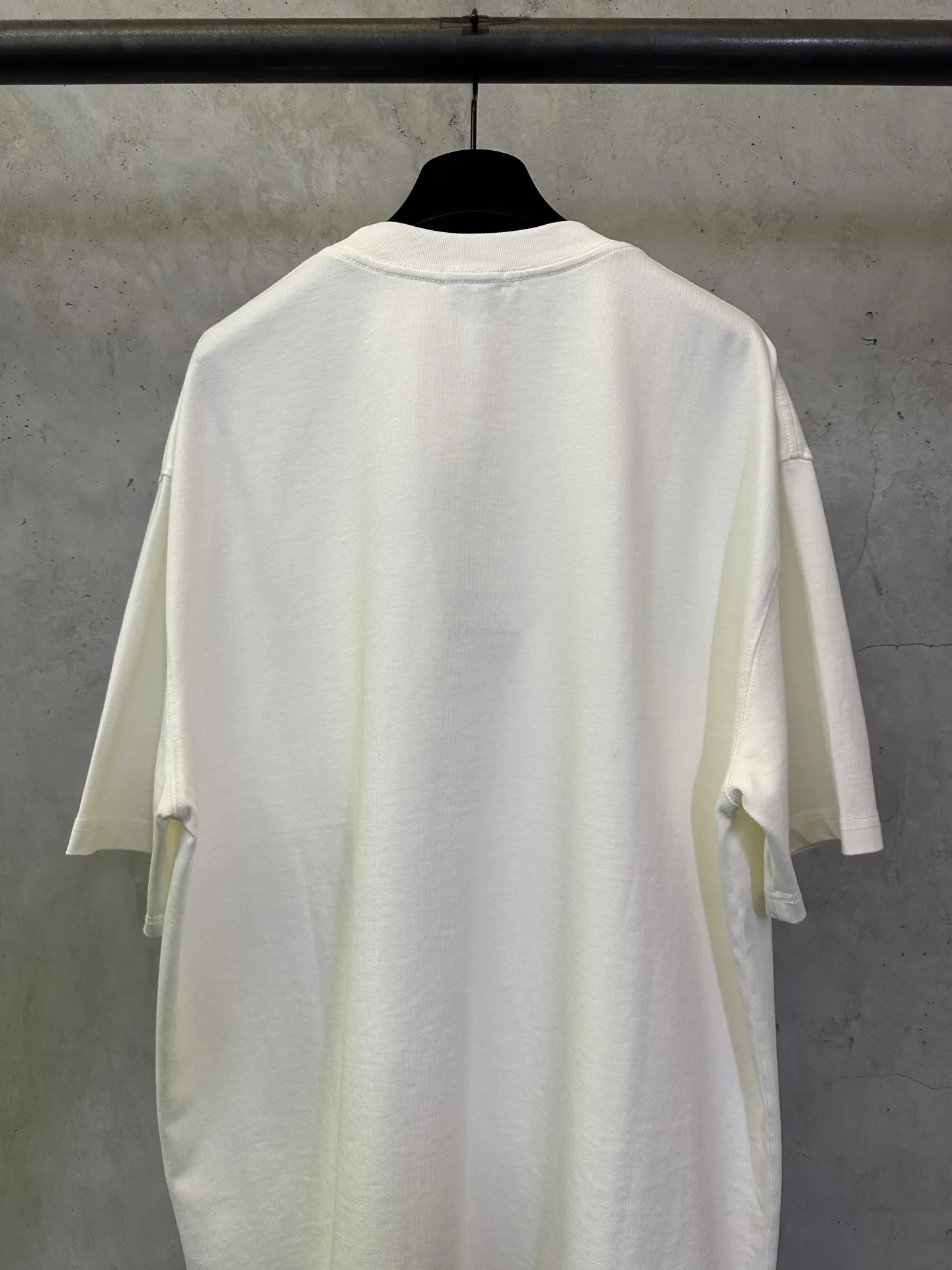 Logo Print Heavyweight Cotton T-Shirt D22012867 — view 5