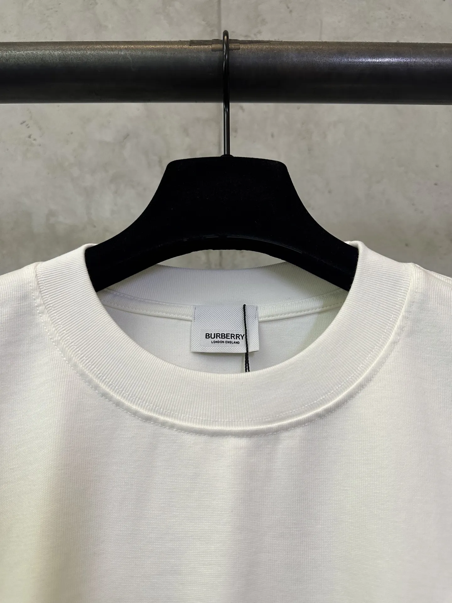Logo Print Heavyweight Cotton T-Shirt D22012867 — view 7