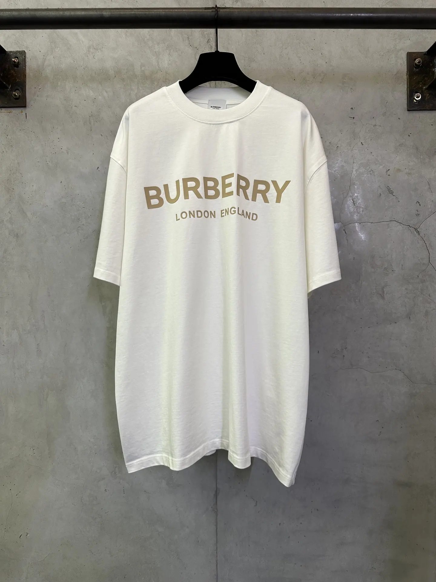 Logo Print Heavyweight Cotton T-Shirt D22012869