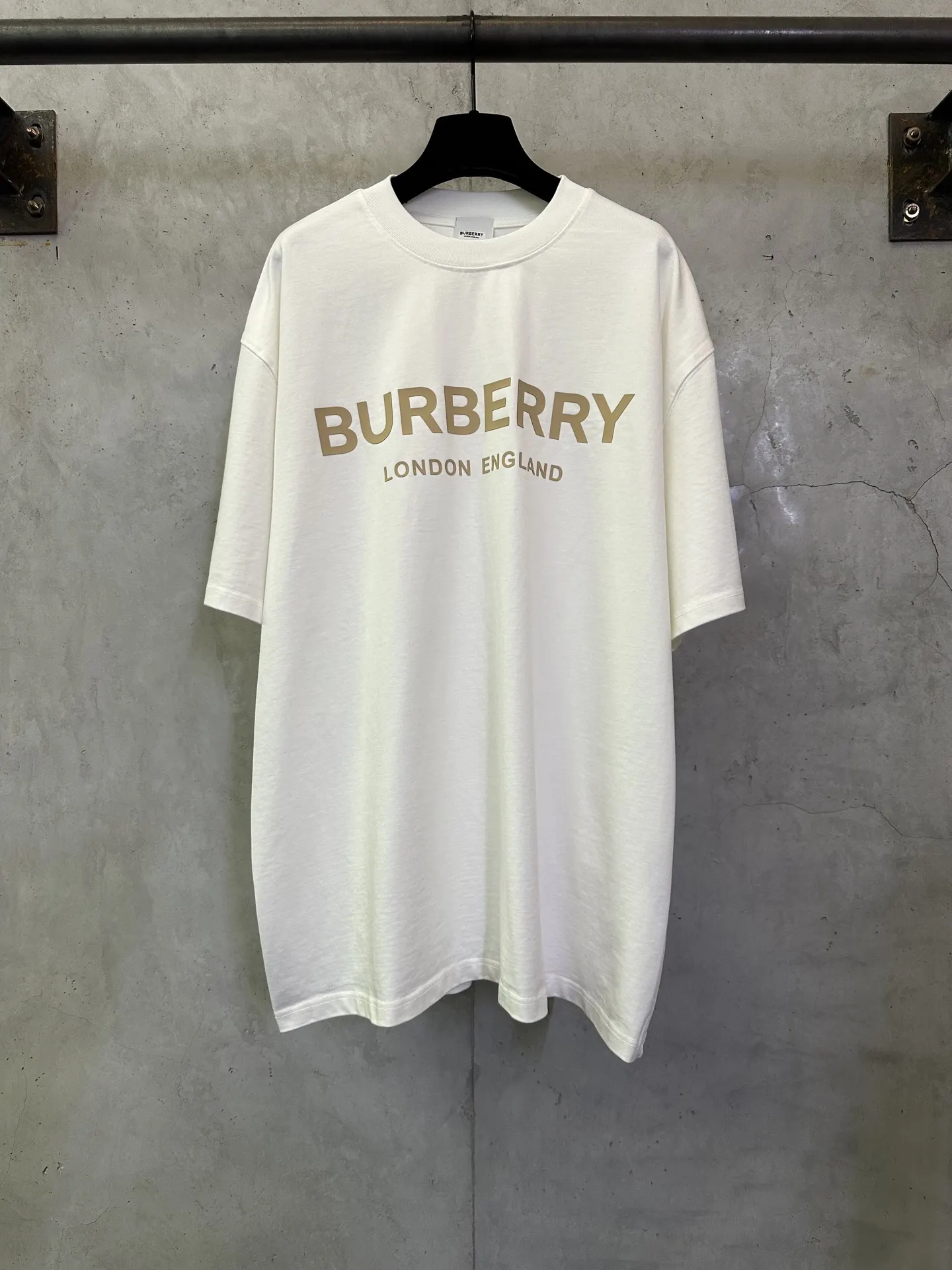 Logo Print Heavyweight Cotton T-Shirt D22012869