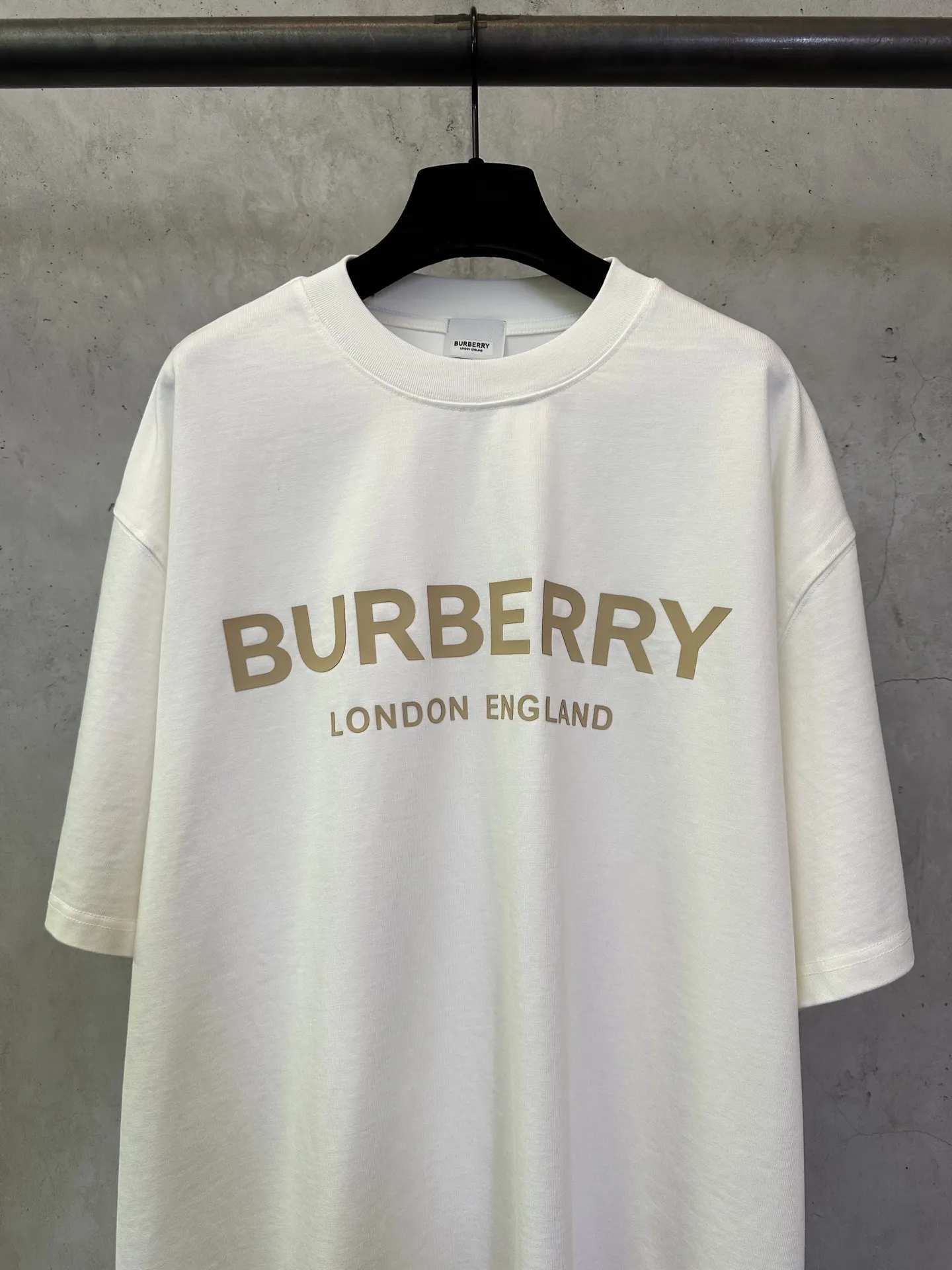 Logo Print Heavyweight Cotton T-Shirt D22012869 — view 3