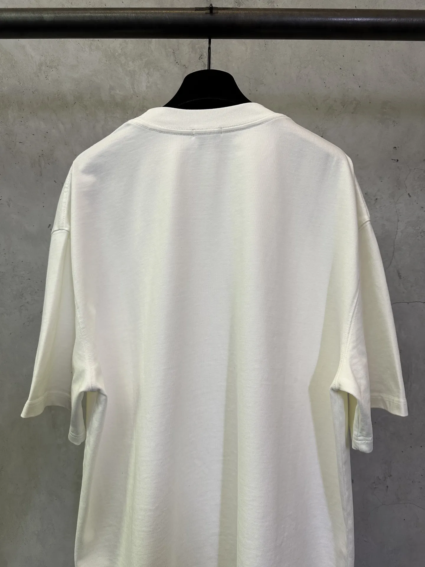 Logo Print Heavyweight Cotton T-Shirt D22012869 — view 5