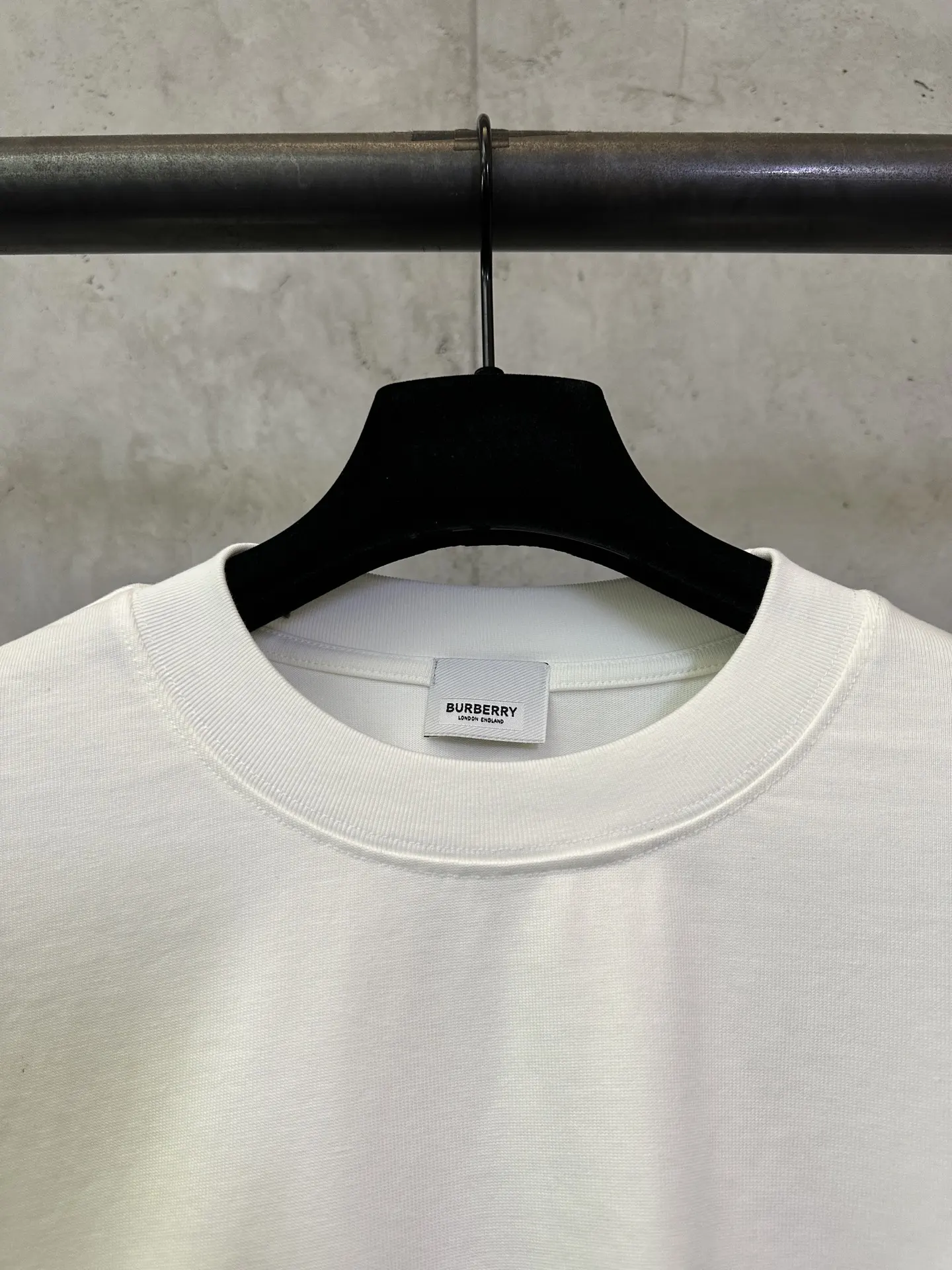 Logo Print Heavyweight Cotton T-Shirt D22012869 — view 7