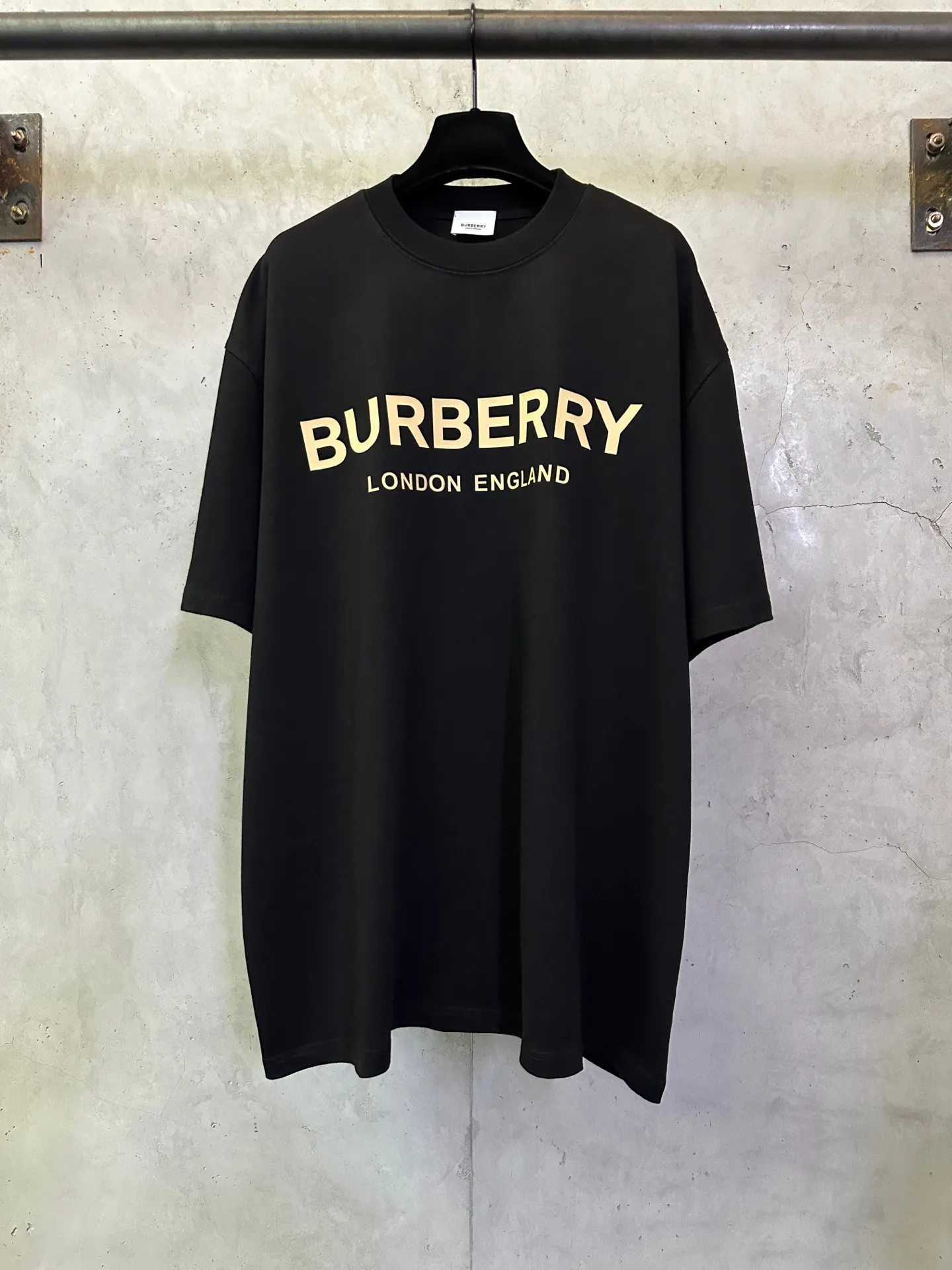 Logo Print Heavyweight Cotton T-Shirt D22012870