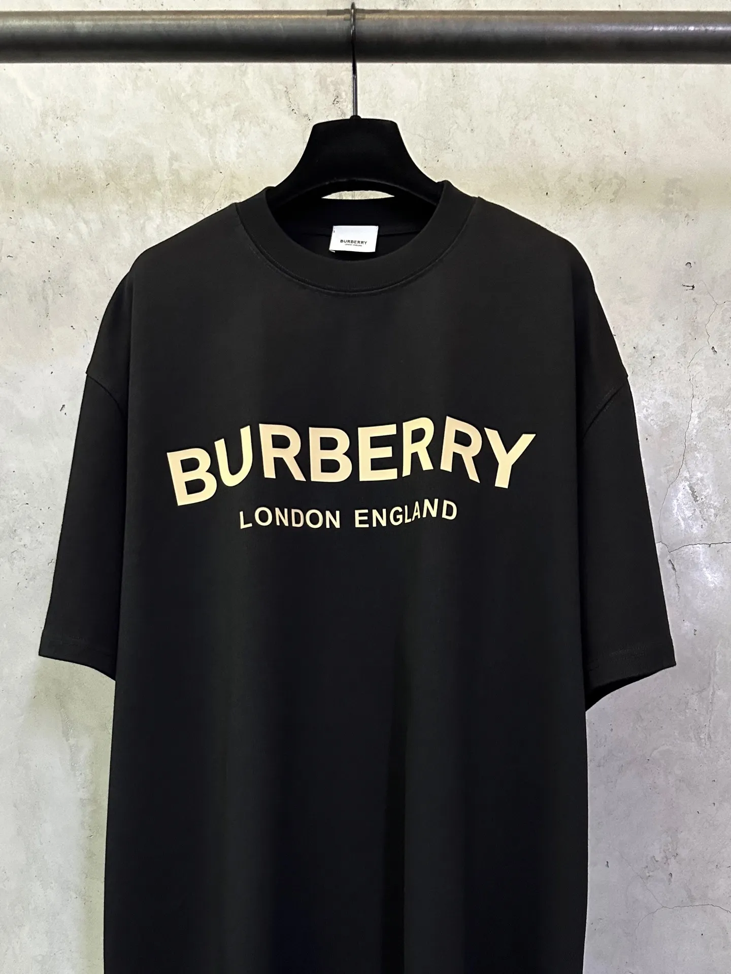Logo Print Heavyweight Cotton T-Shirt D22012870 — view 3