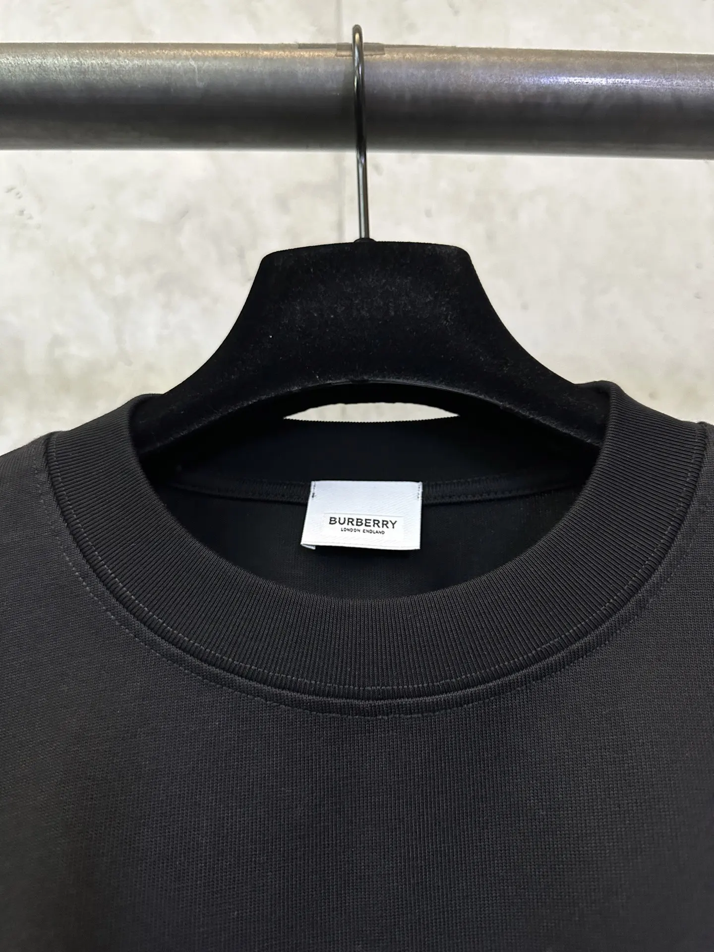 Logo Print Heavyweight Cotton T-Shirt D22012870 — view 7