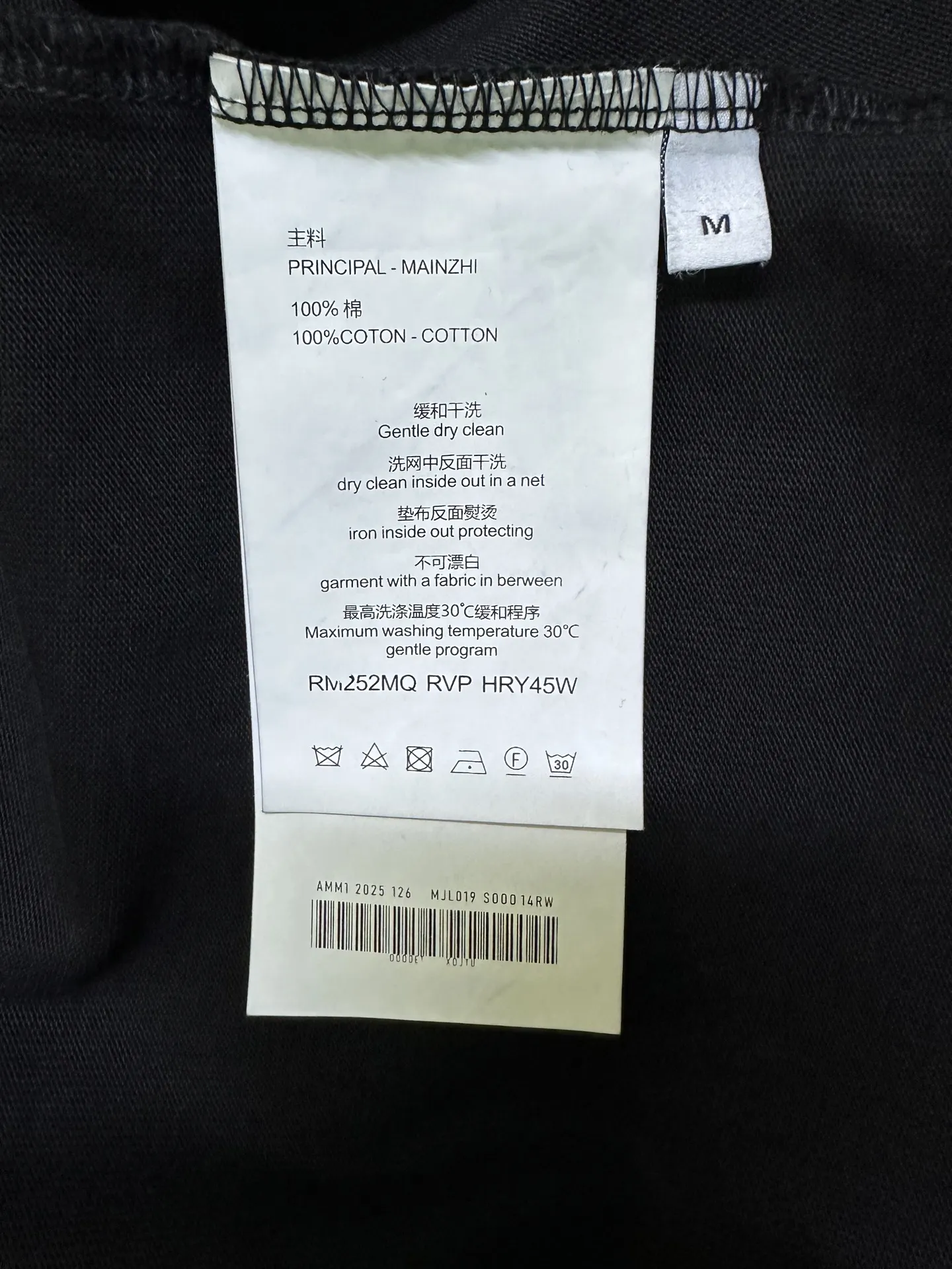 Logo Print Heavyweight Cotton T-Shirt D22012870 — view 9
