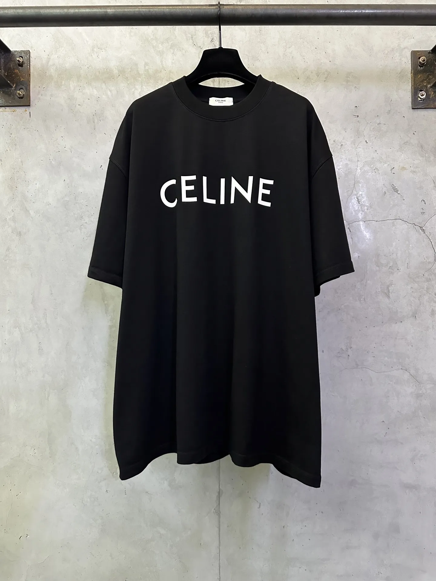 Logo Print Heavyweight Cotton T-Shirt D22015700