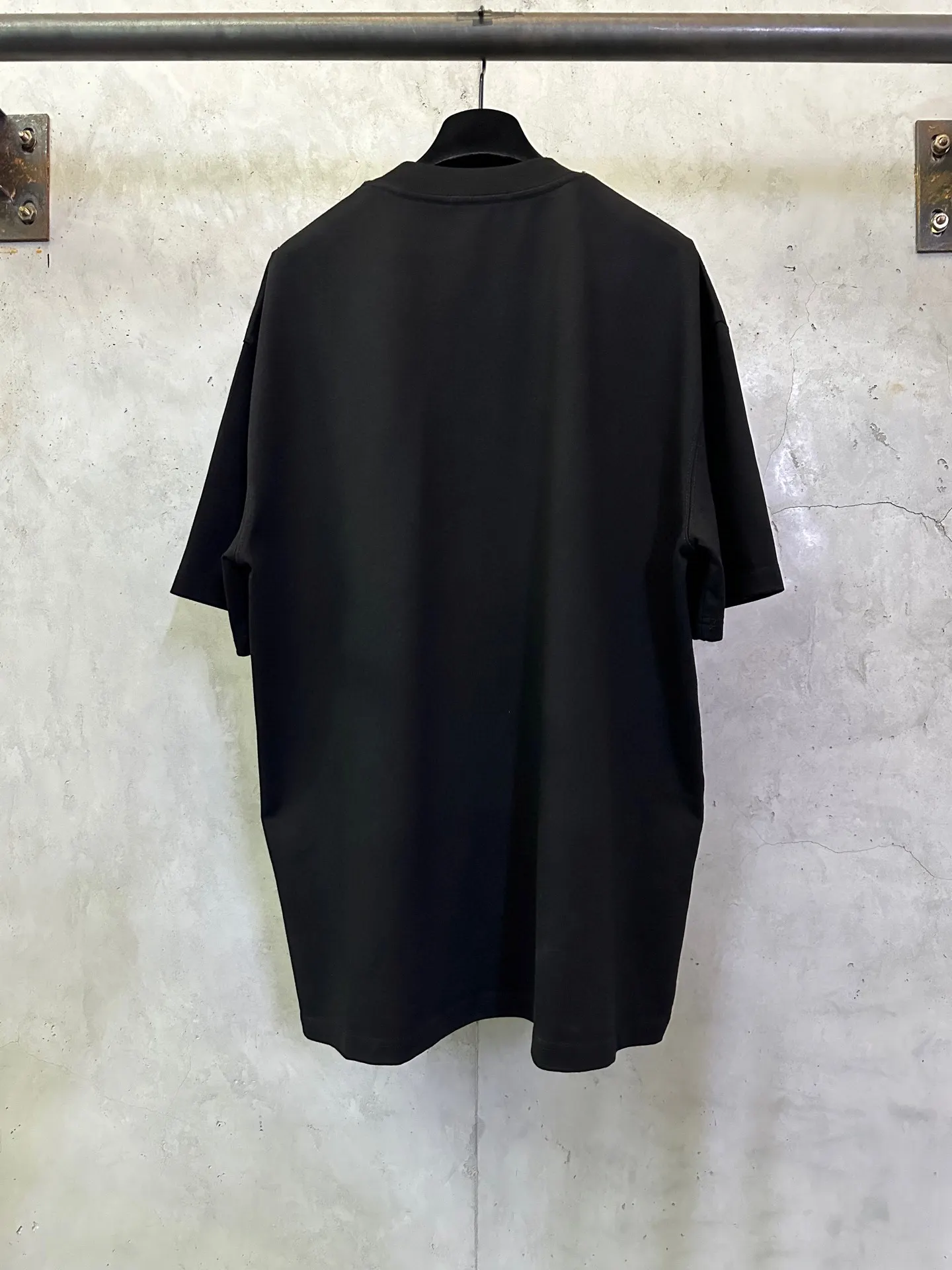 Logo Print Heavyweight Cotton T-Shirt D22015700 — view 2