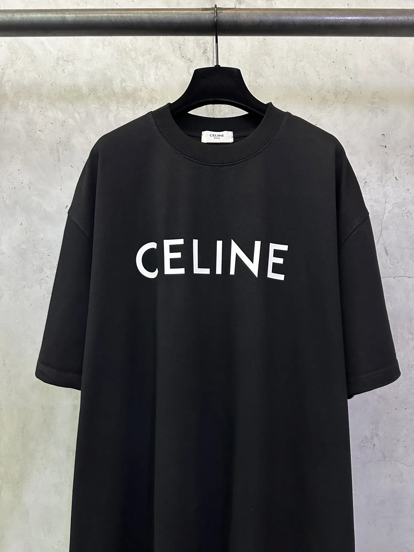 Logo Print Heavyweight Cotton T-Shirt D22015700 — view 3