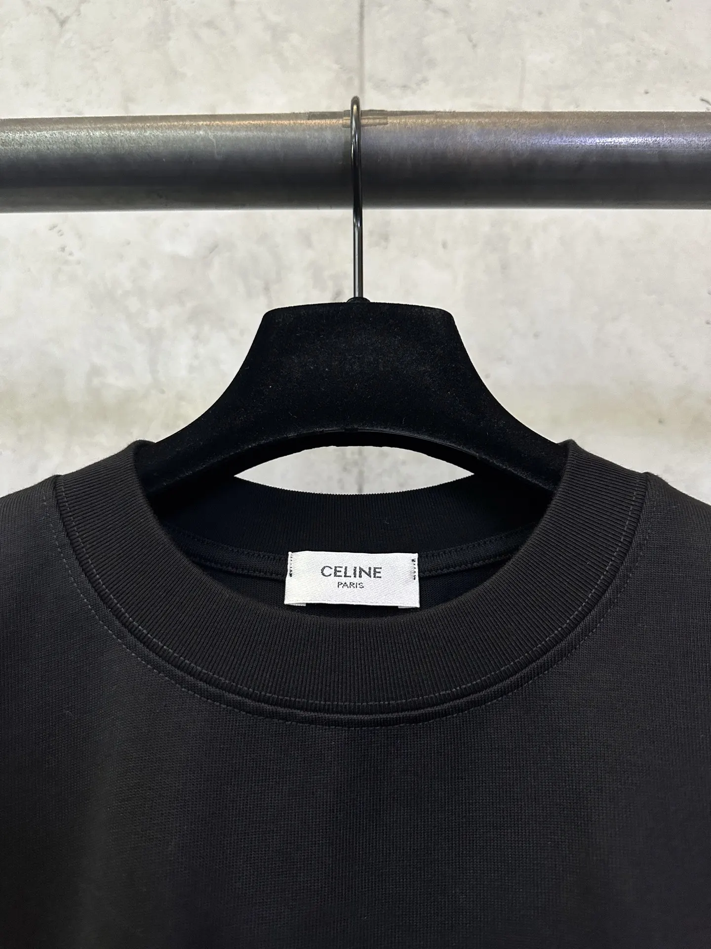 Triomphe Logo Heavyweight Cotton T-Shirt D22012875 — view 7