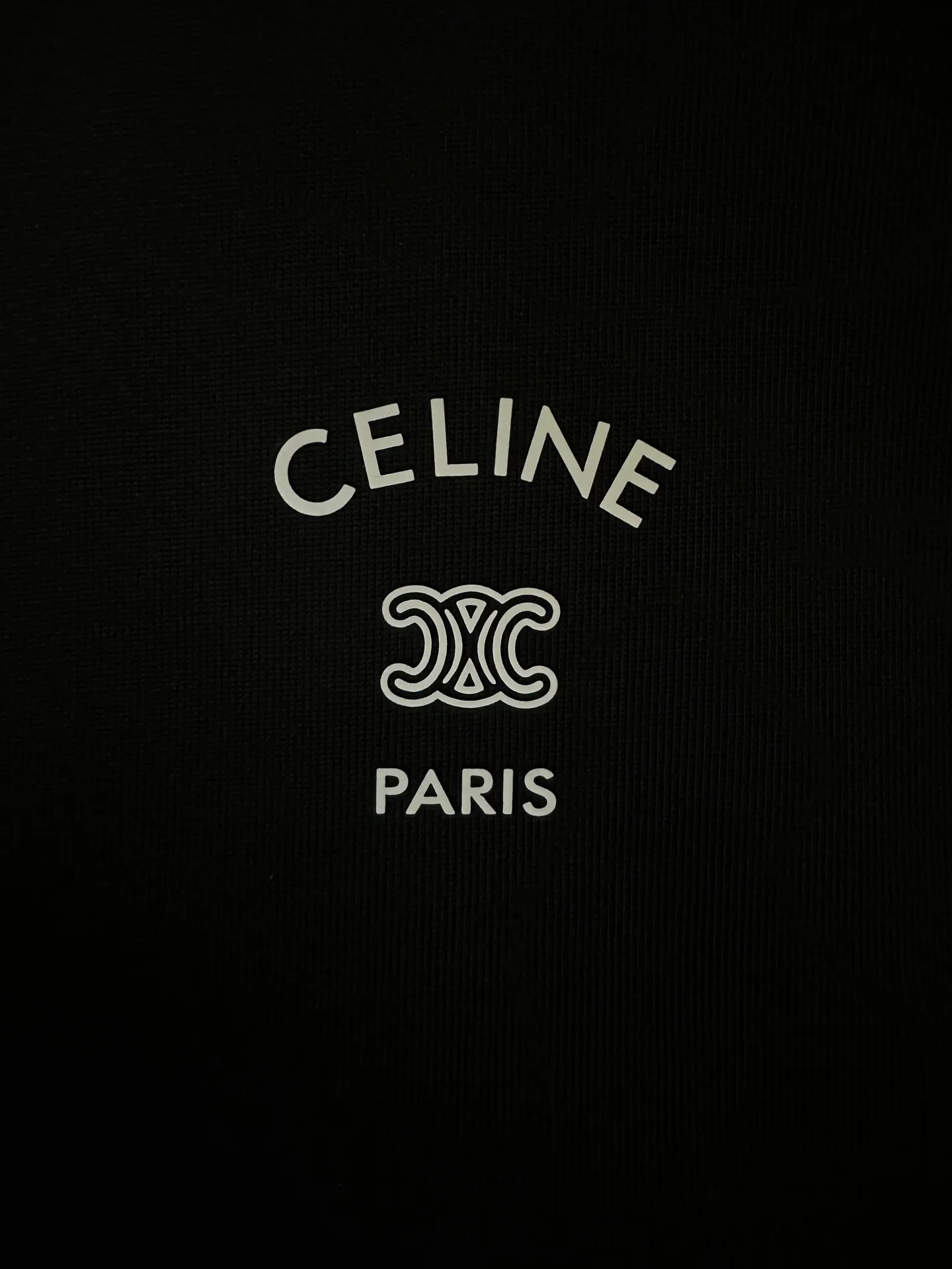 Triomphe Logo Heavyweight Cotton T-Shirt D22012875 — view 8