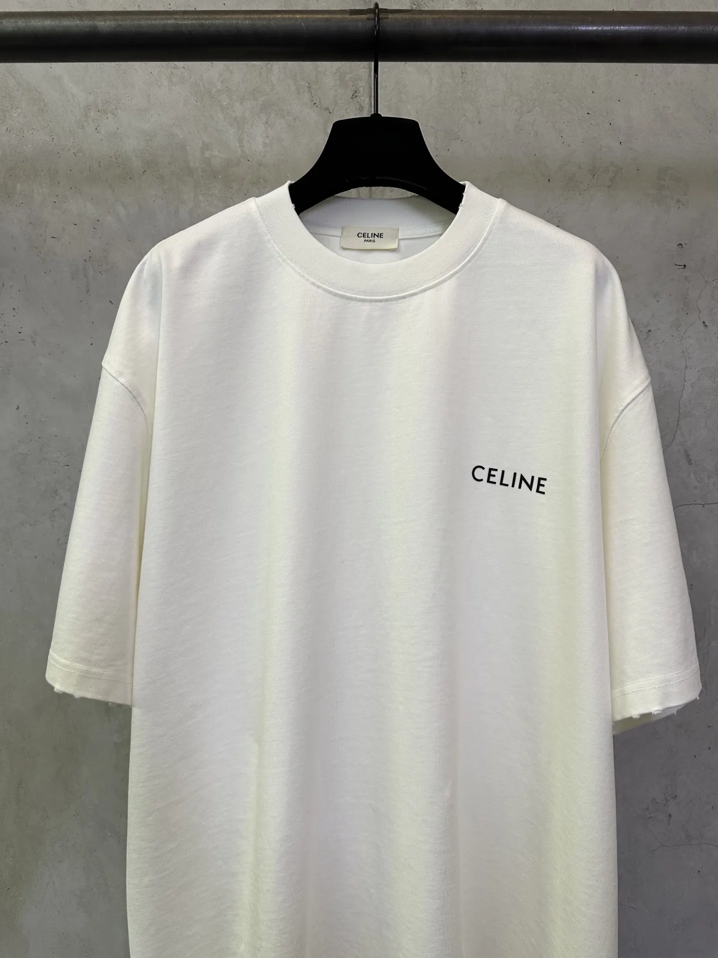 Logo Print Heavyweight Cotton T-Shirt D22015696 — view 3