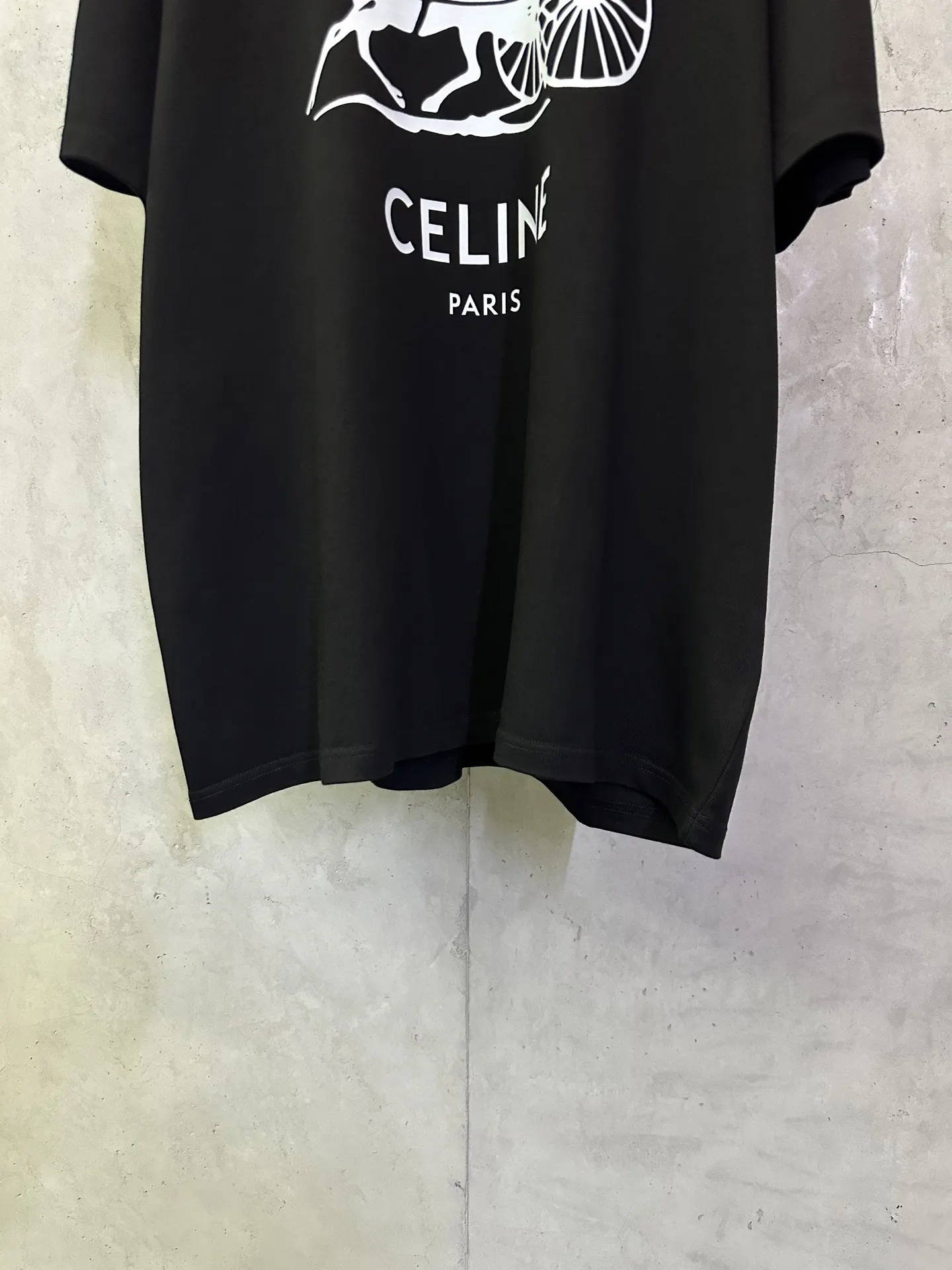 Carriage Logo Heavyweight Cotton T-Shirt D22012892 — view 4