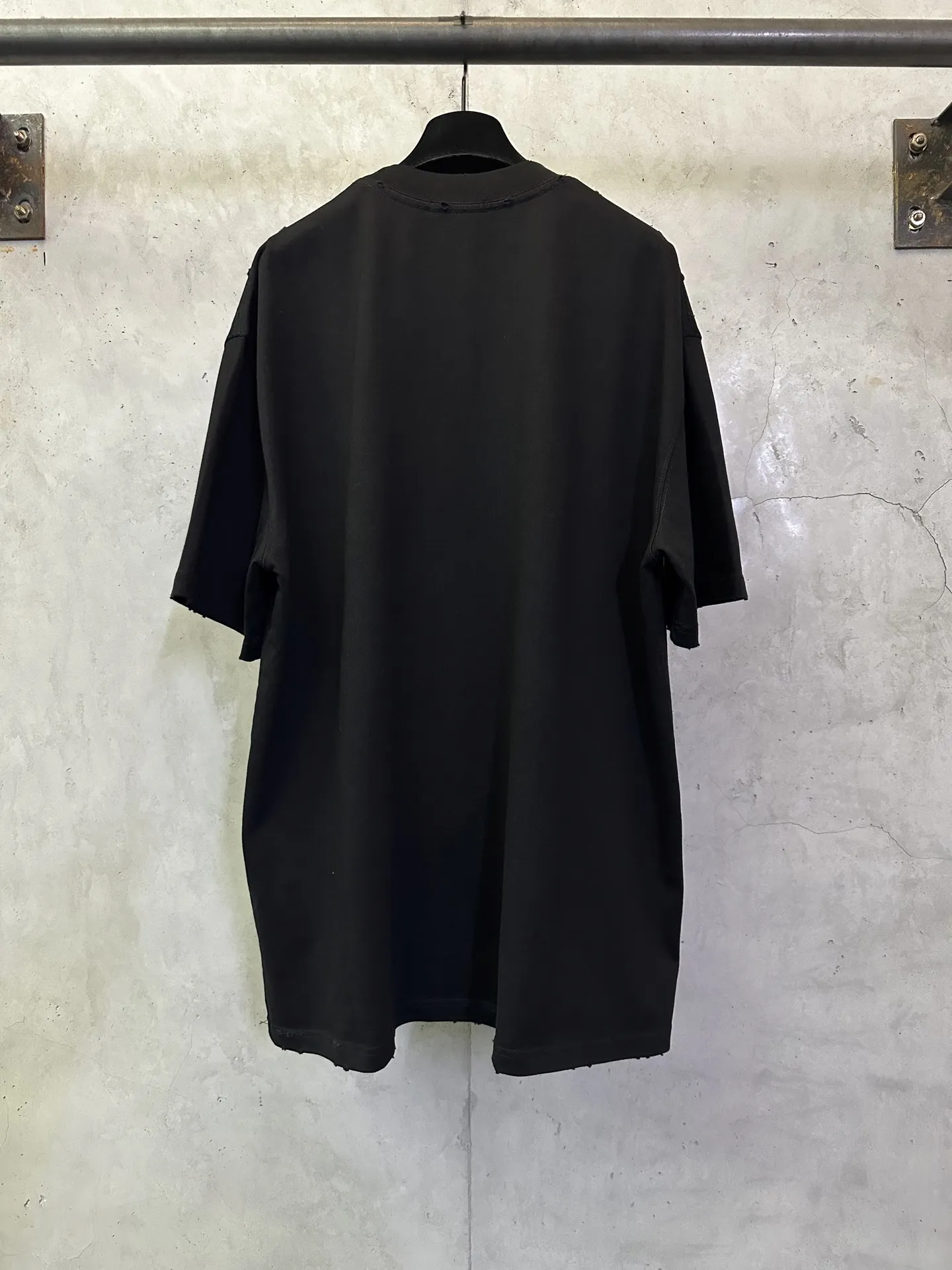 Logo Print Heavyweight Cotton T-Shirt D22012849 — view 2