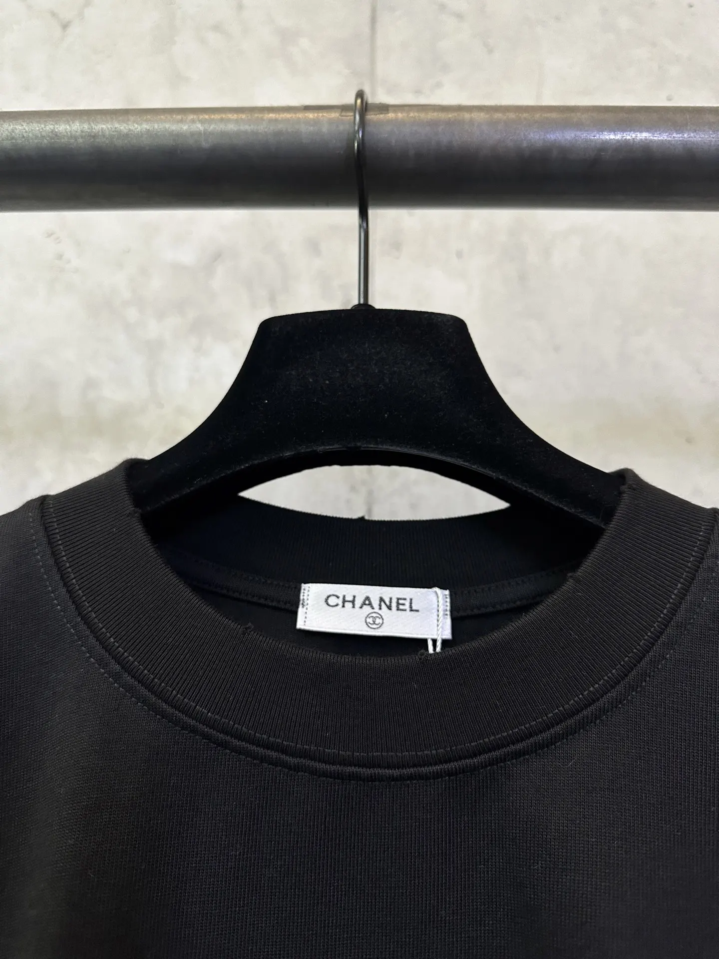 Logo Print Heavyweight Cotton T-Shirt D22012849 — view 7