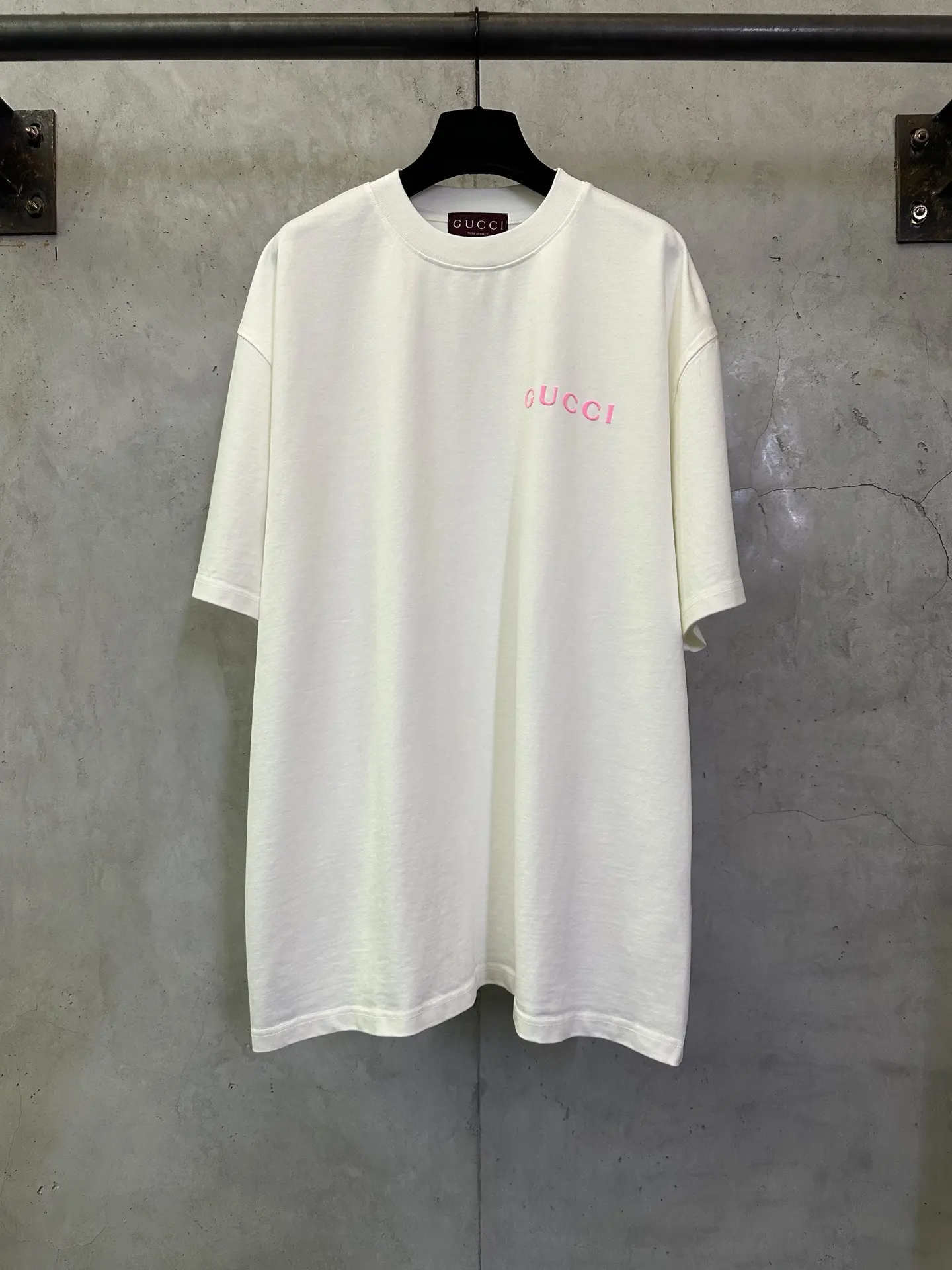 Logo-Print Heavyweight Cotton T-Shirt D22012863