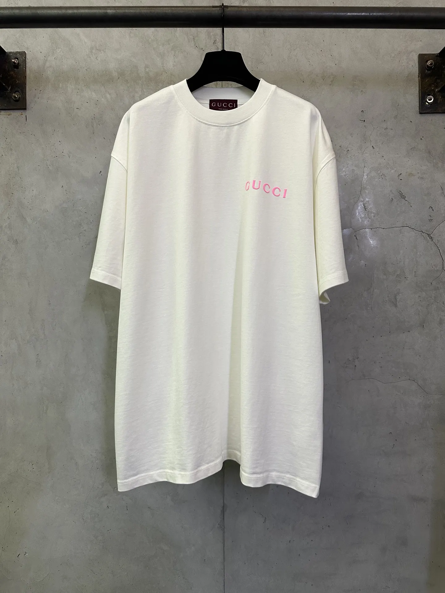 Logo-Print Heavyweight Cotton T-Shirt D22012863