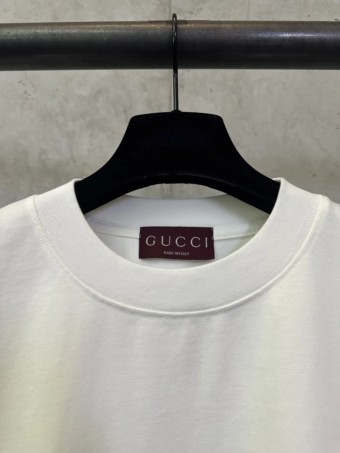 Logo-Print Heavyweight Cotton T-Shirt D22012863 — view 7