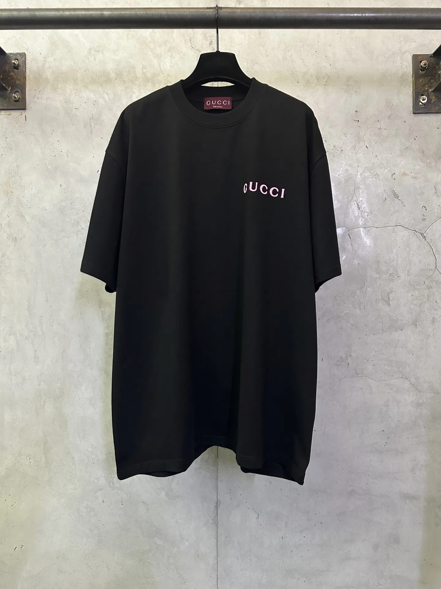 Logo-Print Heavyweight Cotton T-Shirt D22012864