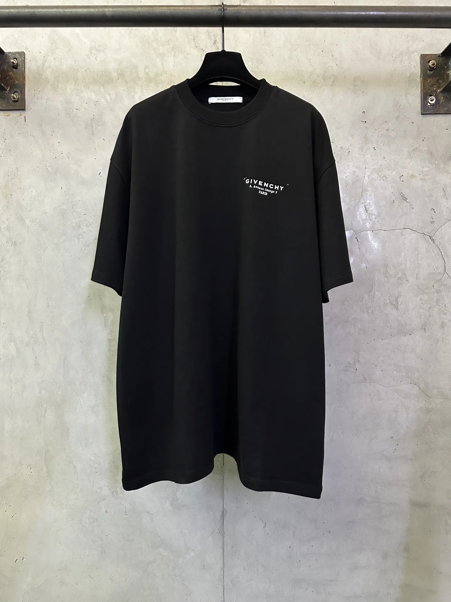 Logo Print Heavyweight Cotton T-Shirt D22012872