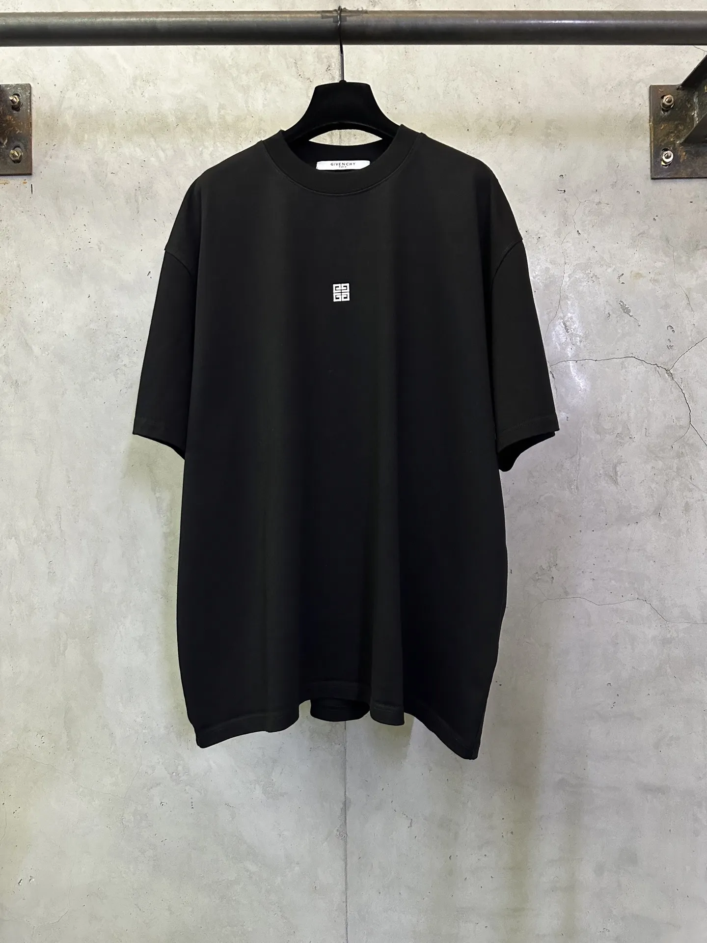 Logo Print Heavyweight Cotton T-Shirt D22015706