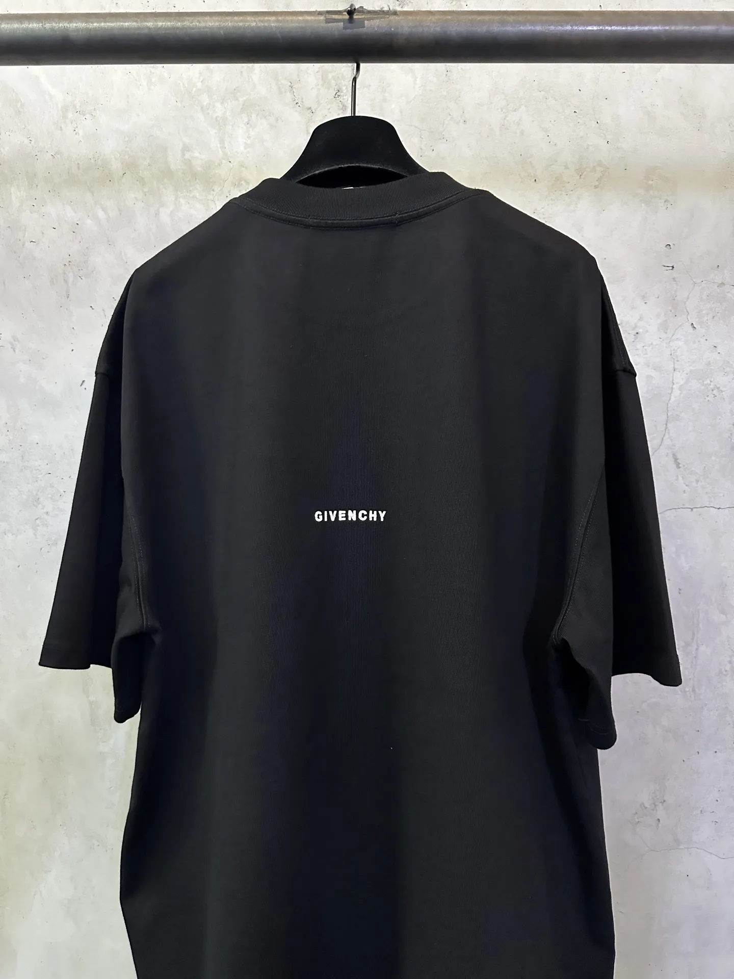 Logo Print Heavyweight Cotton T-Shirt D22015706 — view 5
