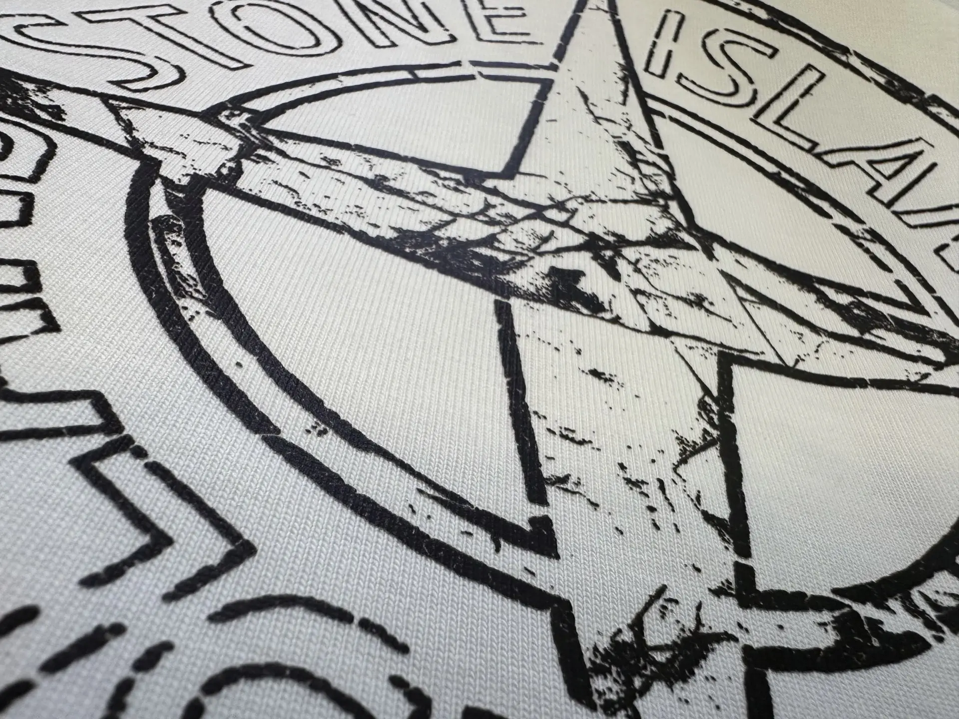 Stone Island Compass Logo Heavyweight Cotton T-Shirt D22012746 — view 8