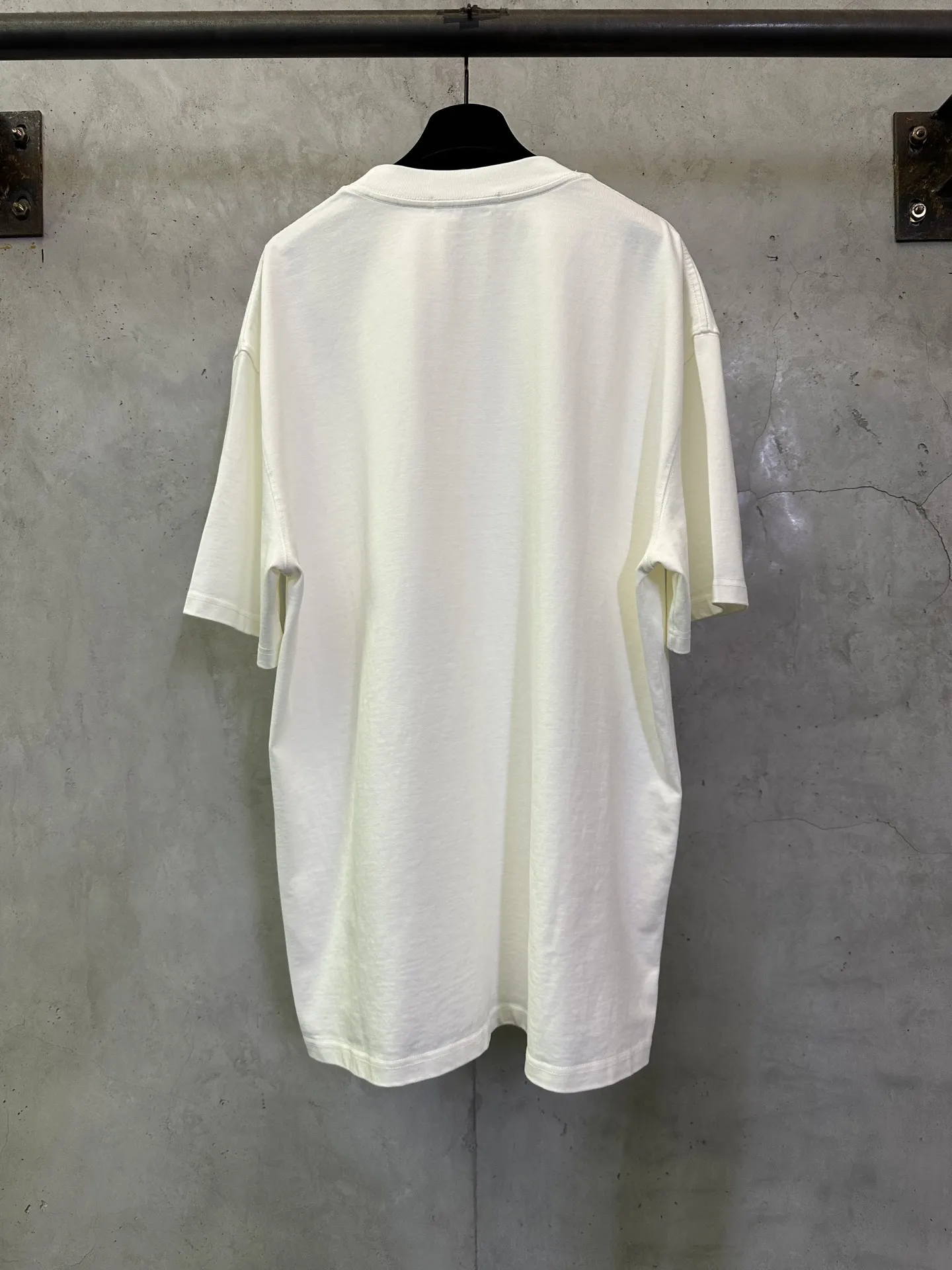 VLTN Logo Print Heavyweight Cotton T-Shirt D22012913 — view 2