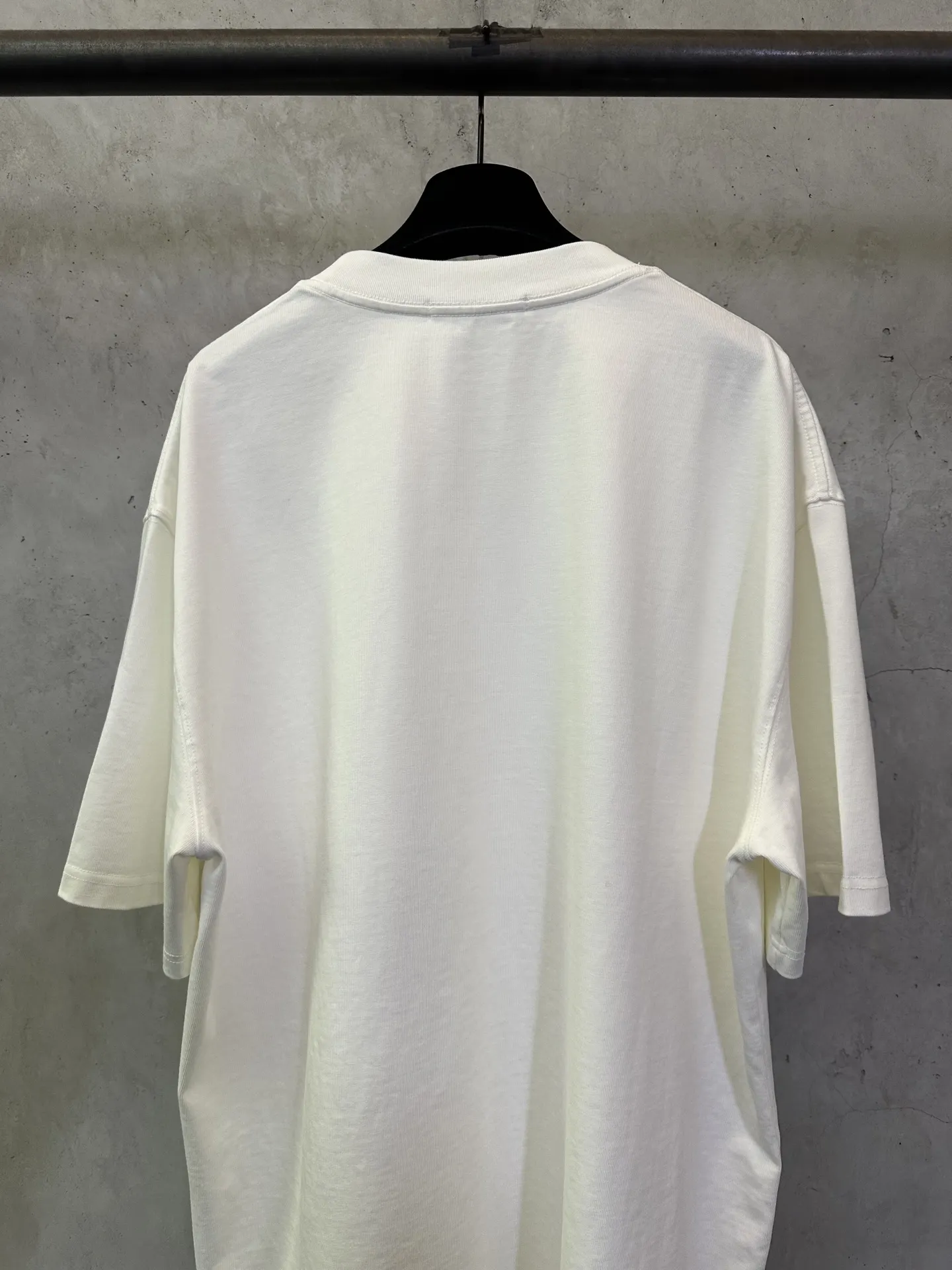 VLTN Logo Print Heavyweight Cotton T-Shirt D22012913 — view 5