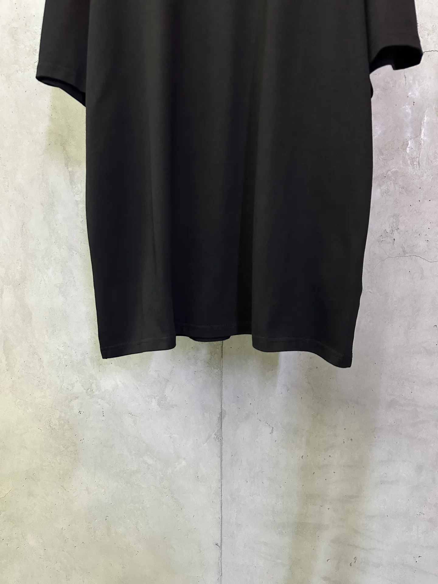 VLTN Logo Print Heavyweight Cotton T-Shirt D22012917 — view 4