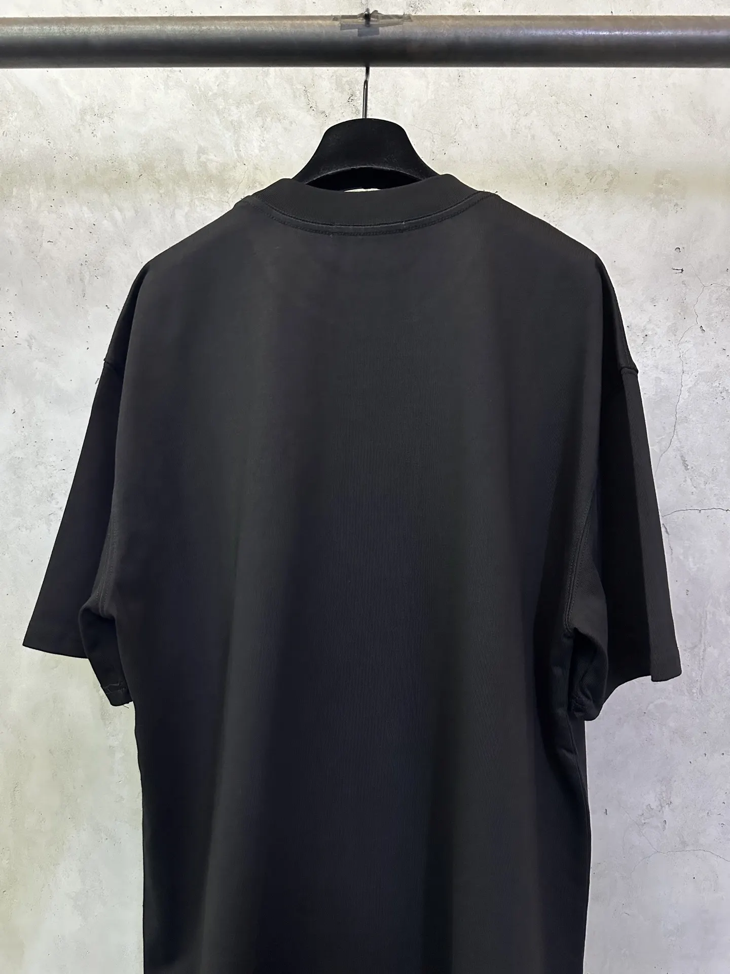 VLTN Logo Print Heavyweight Cotton T-Shirt D22012917 — view 5