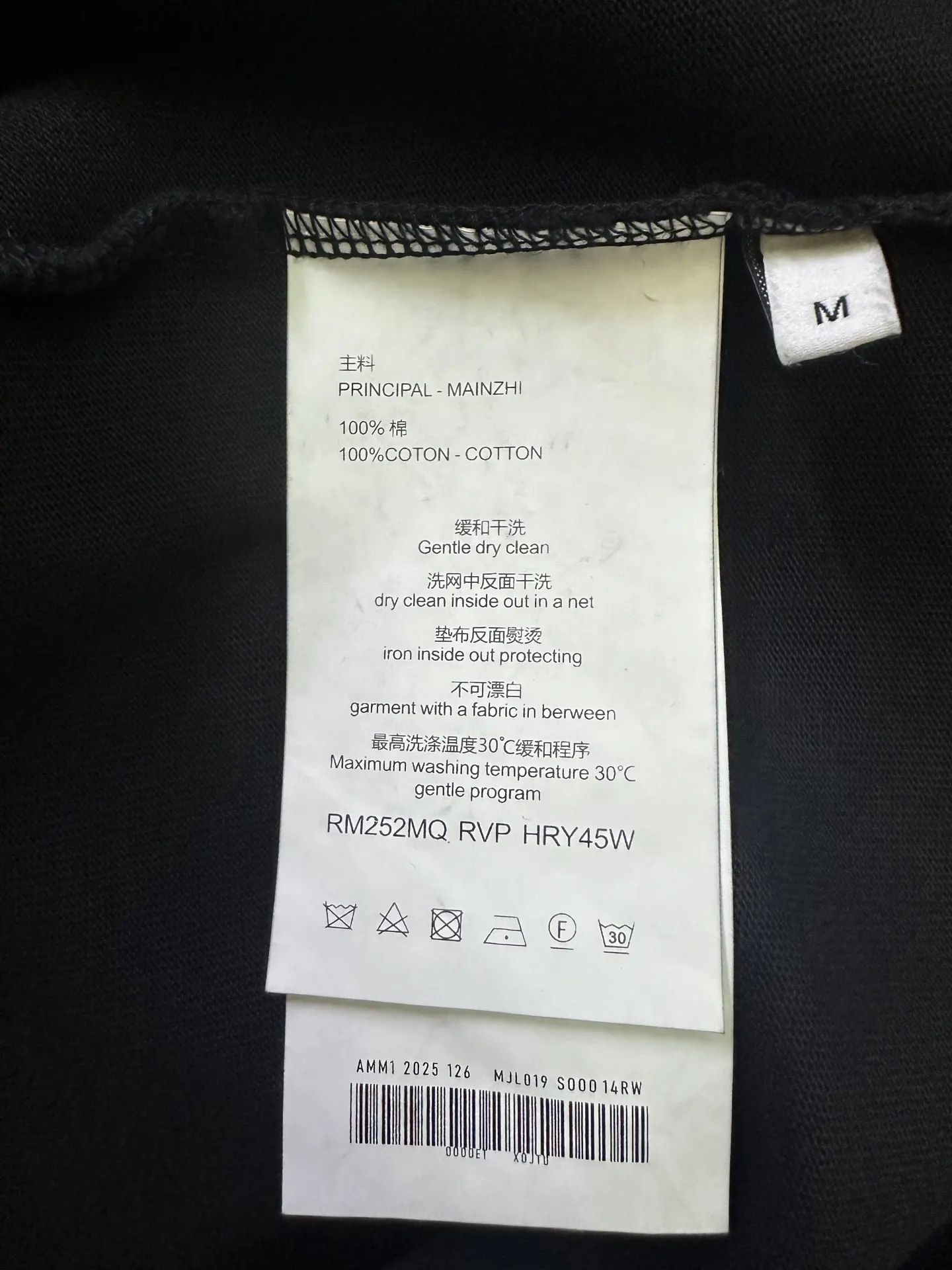 Heavyweight Cotton Logo T-Shirt D22015692 — view 9