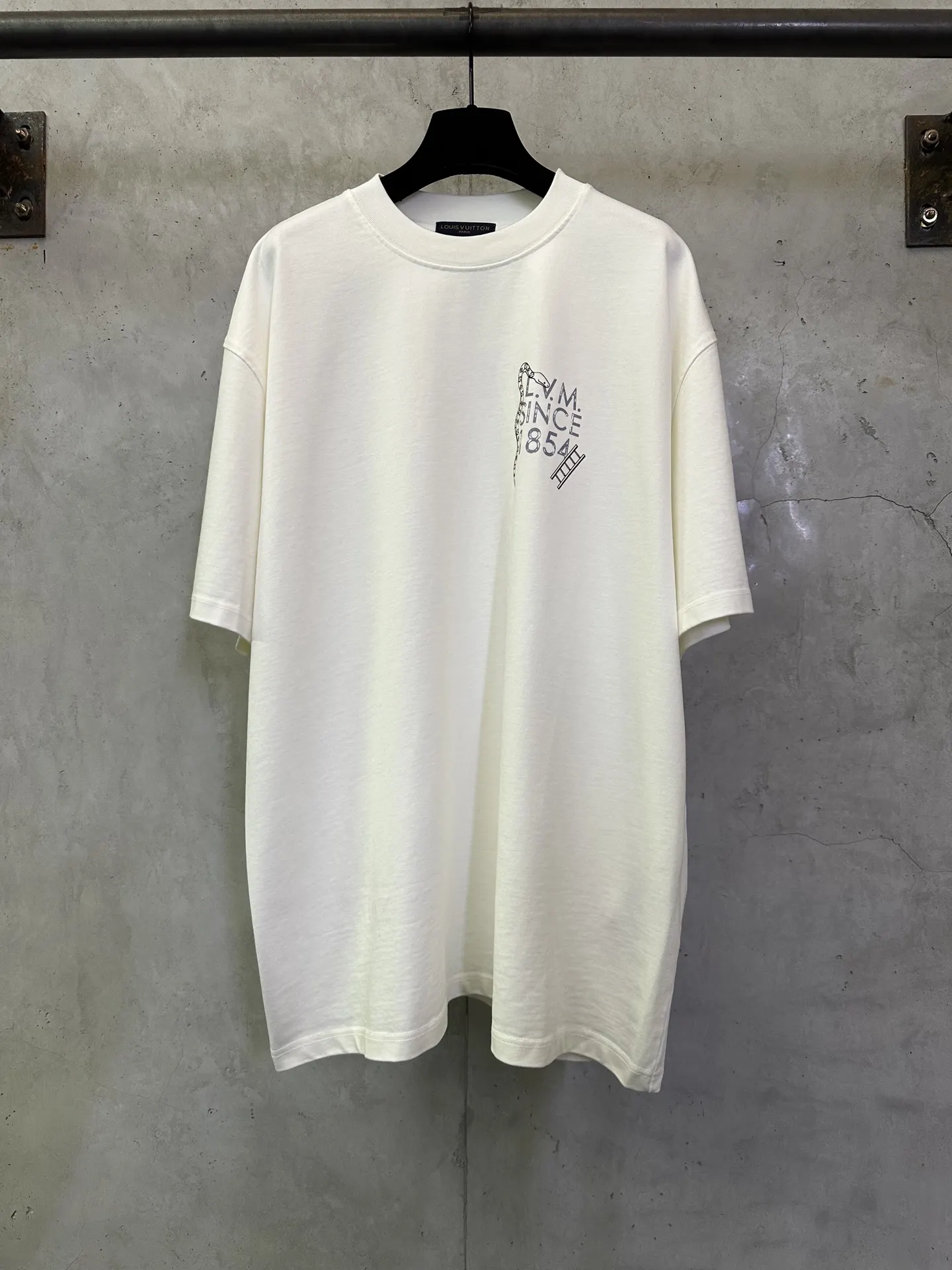 Logo Print Heavyweight Cotton T-Shirt D22015695