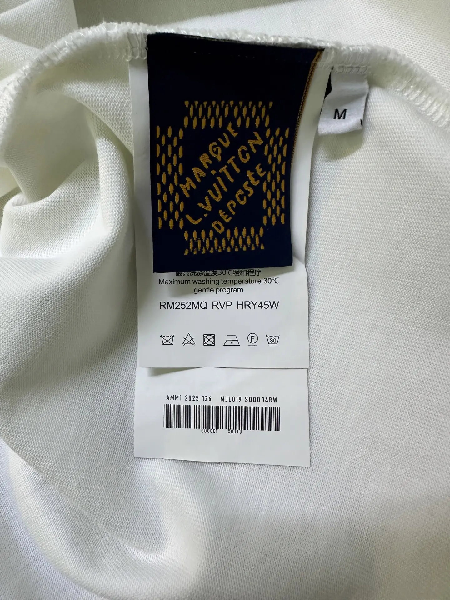 Logo Print Heavyweight Cotton T-Shirt D22015695 — view 9