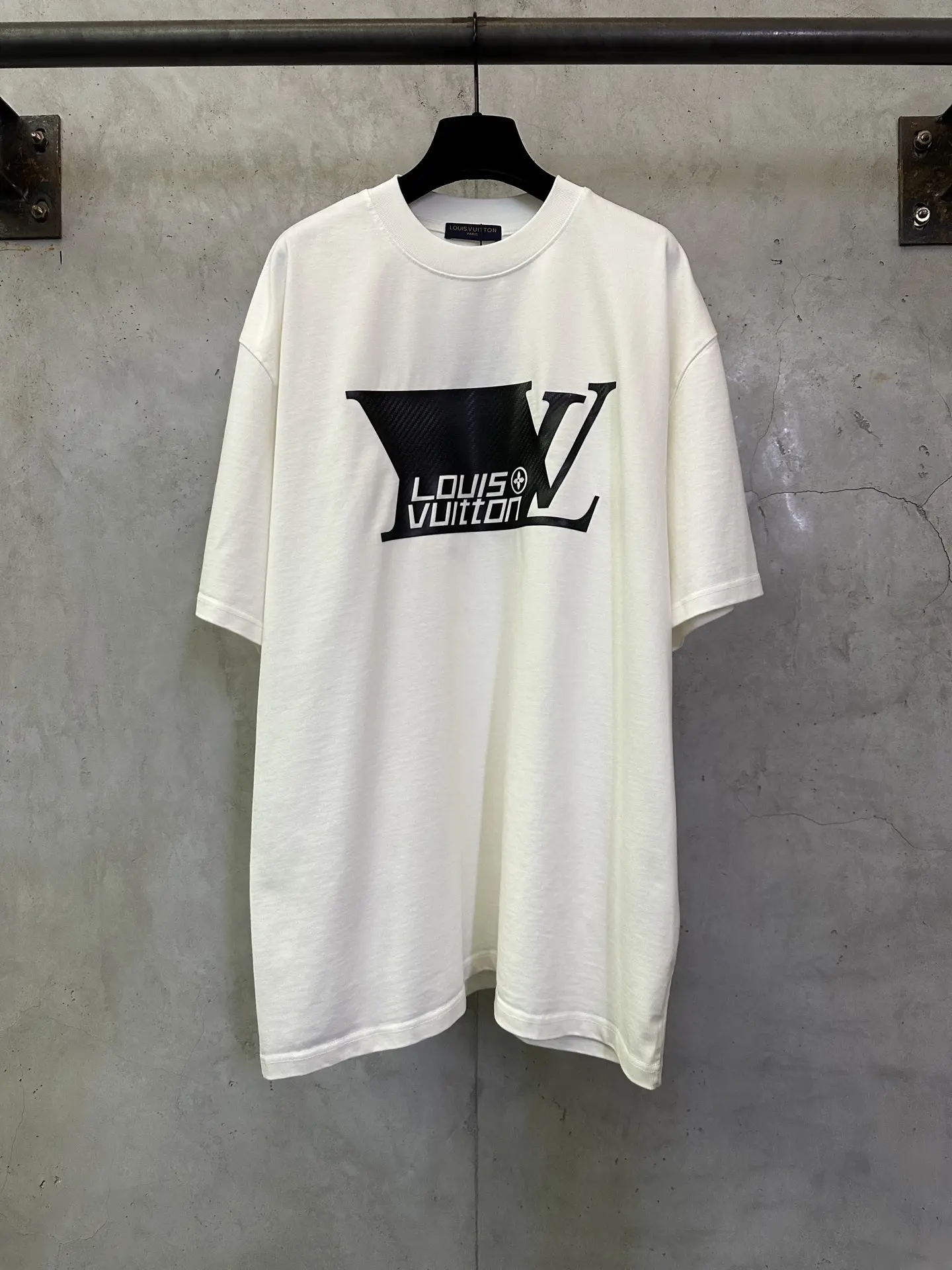 Logo Print Heavyweight Cotton T-Shirt D22012817